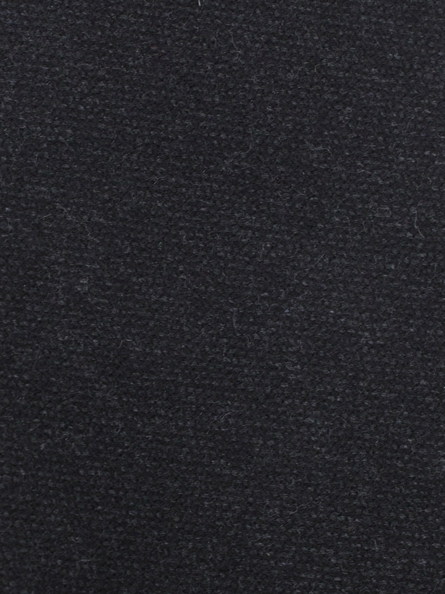 Kiton 5-Fold Dark Grey Wool, Cashmere & Stretch Tie