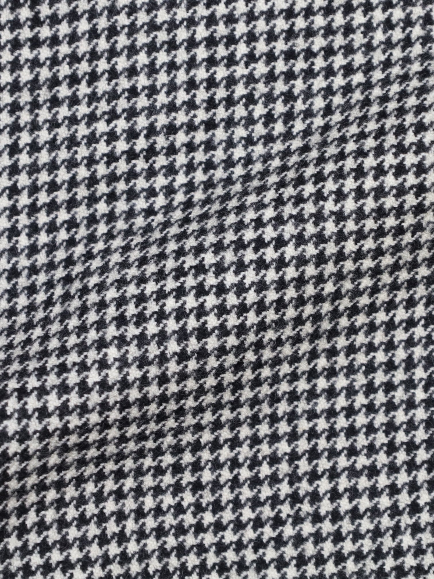 Kiton Black and White Pied de Poule Cashmere Suit