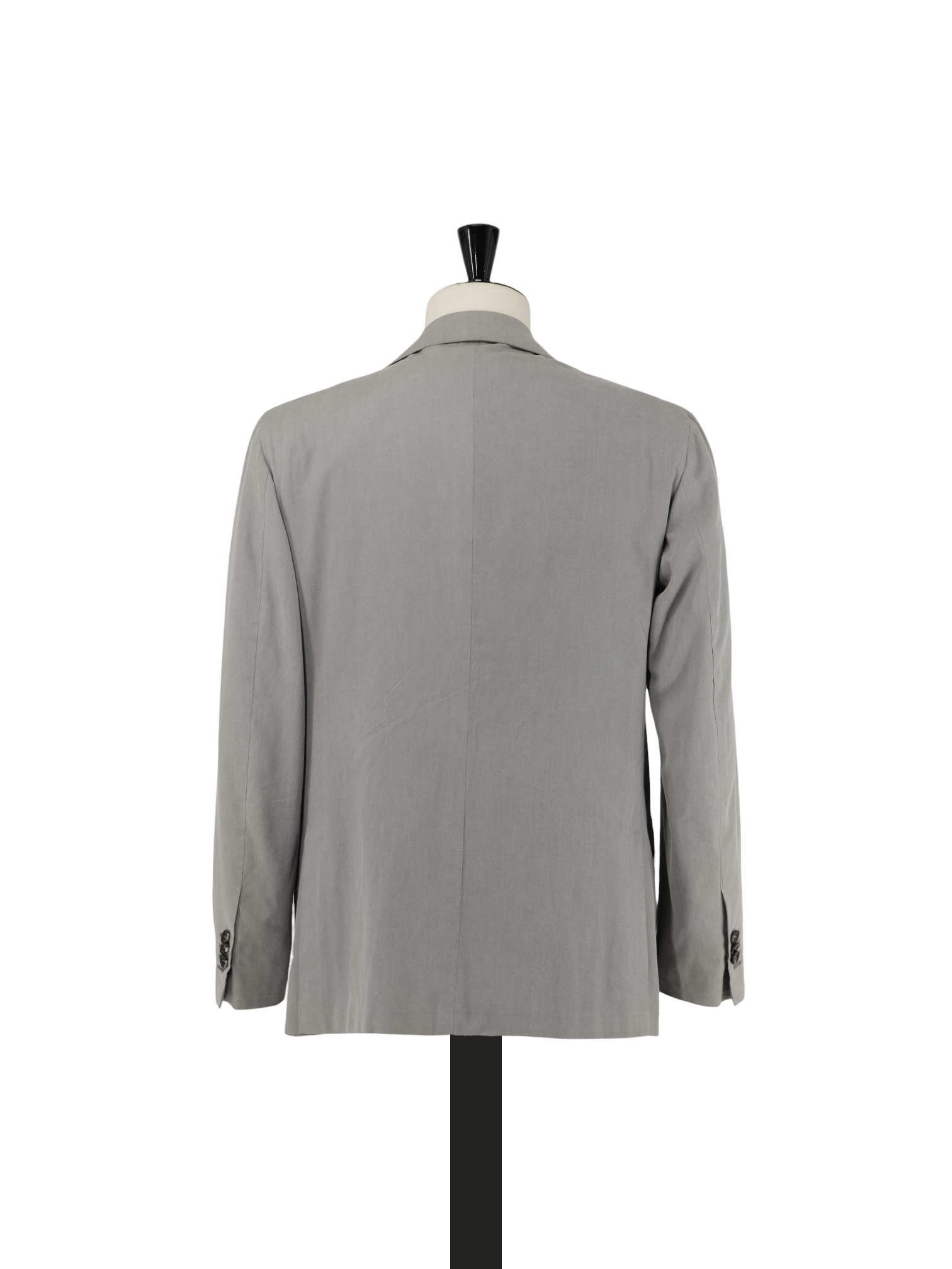 Kiton Grey Pure Cotton Lightweight Neapolitan Jacket