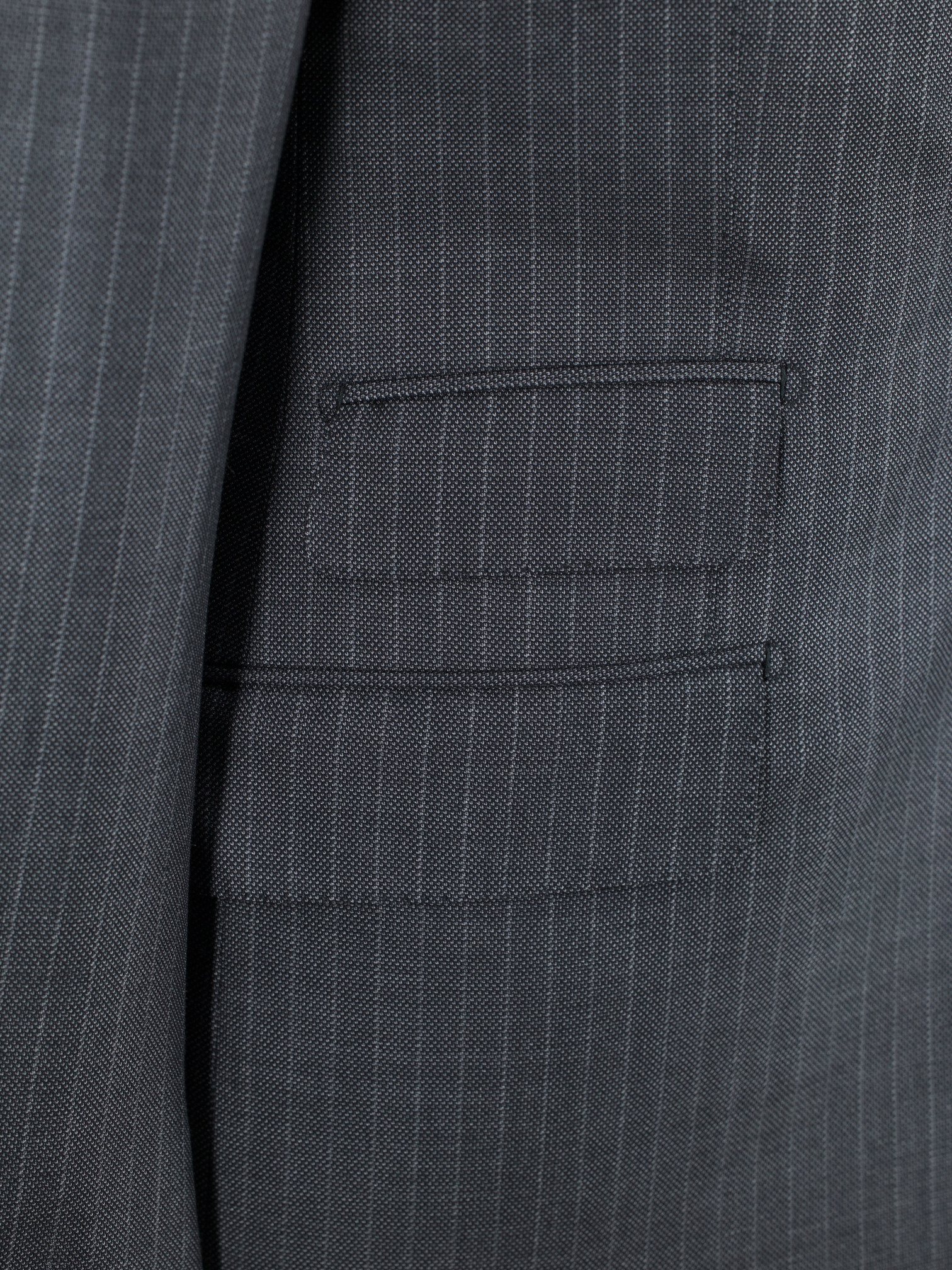 Tom Ford Grey 3-Piece Silk & Wool O'Connor Pinstripe Suit