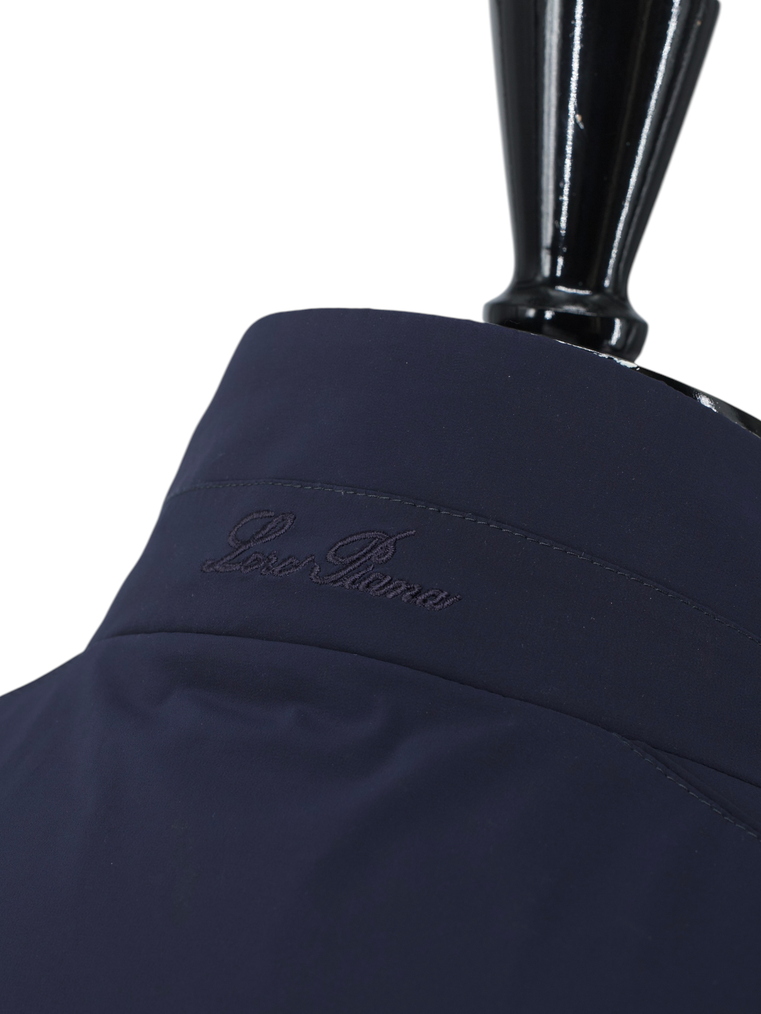 Loro Piana Navy Rain System Zip-Up Jacket