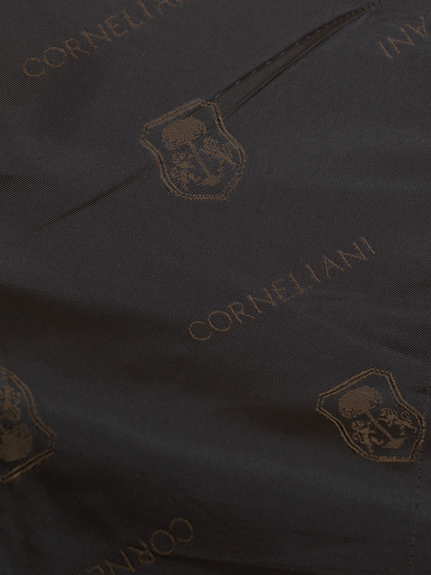 Corneliani Grey Fine-Wool Single-Breasted Twill Suit