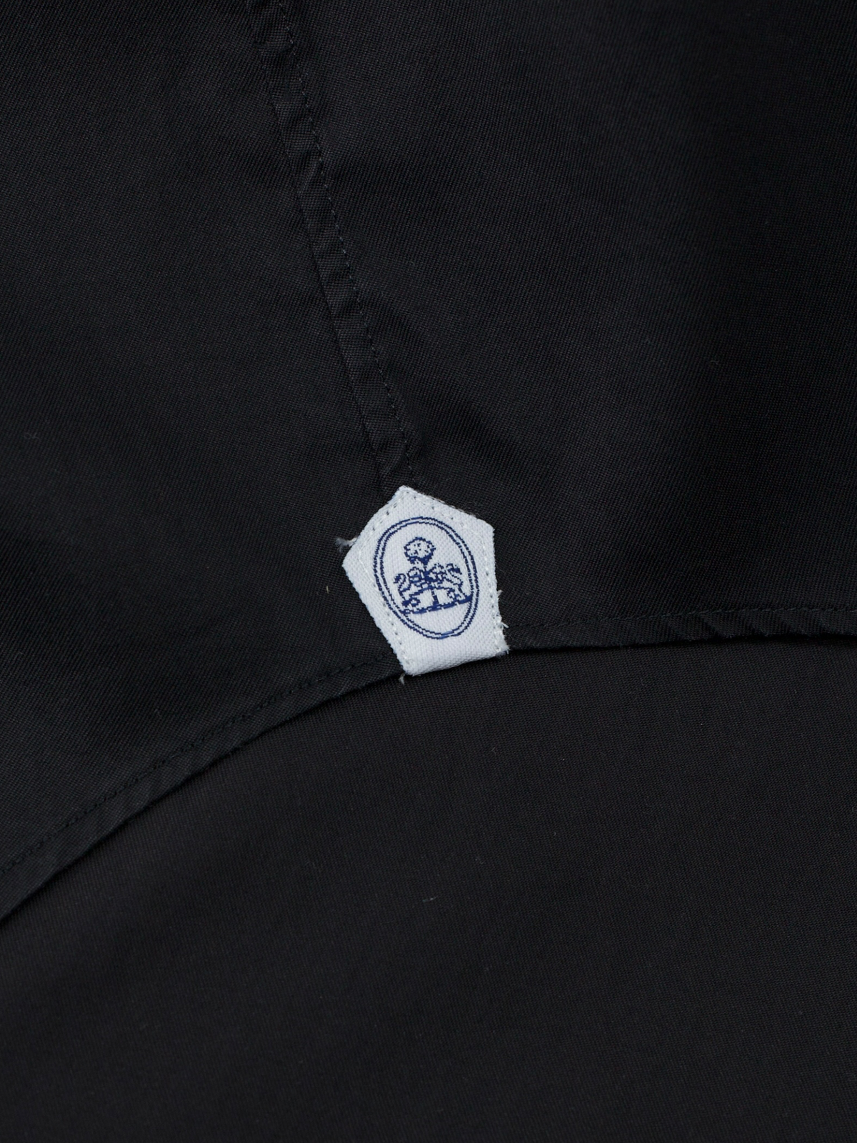 Emanuele Maffeis Black Cotton-Stretch Dress Shirt