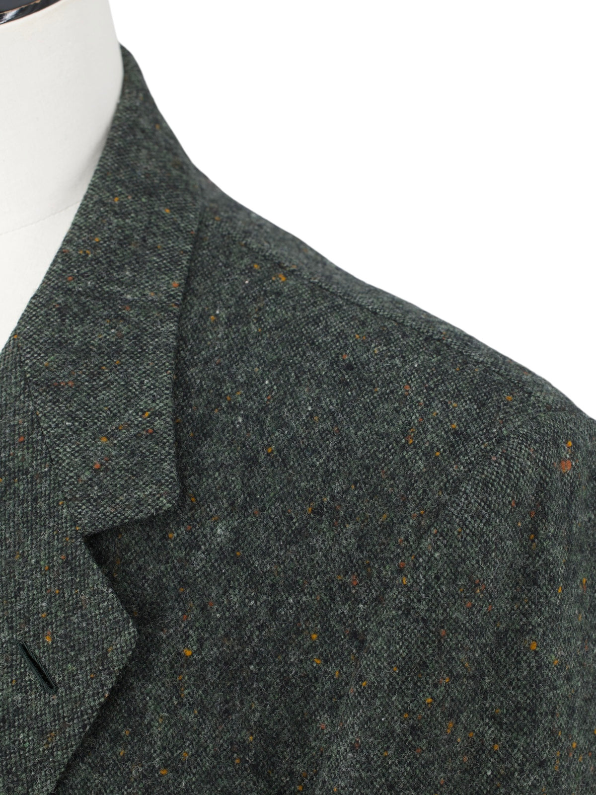 Brioni Dark Green Vintage Donegal-Tweed Shooting Suit