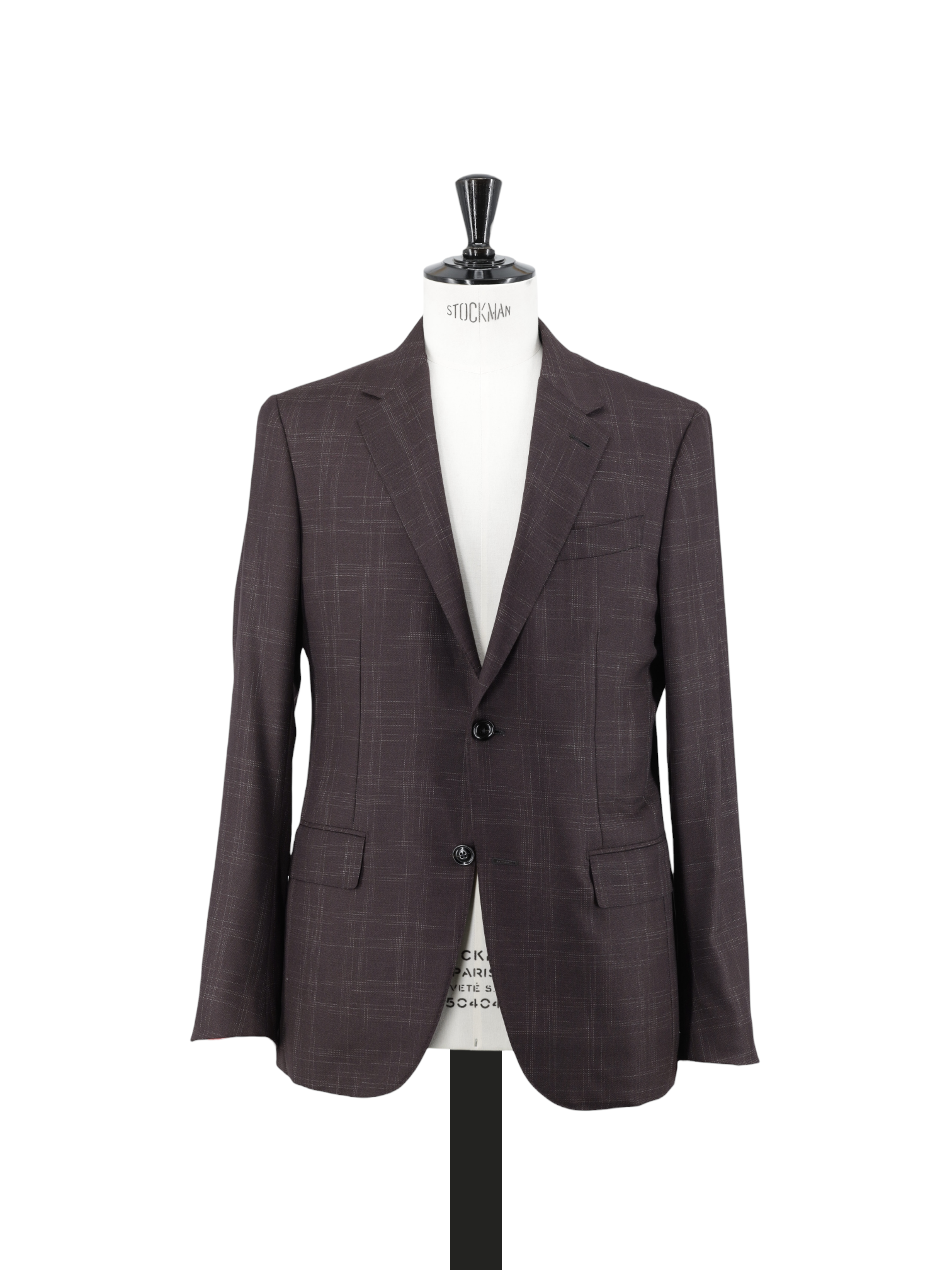 Ermenegildo Zegna Mahogany Wool & Silk "Zero Weight" Jacket