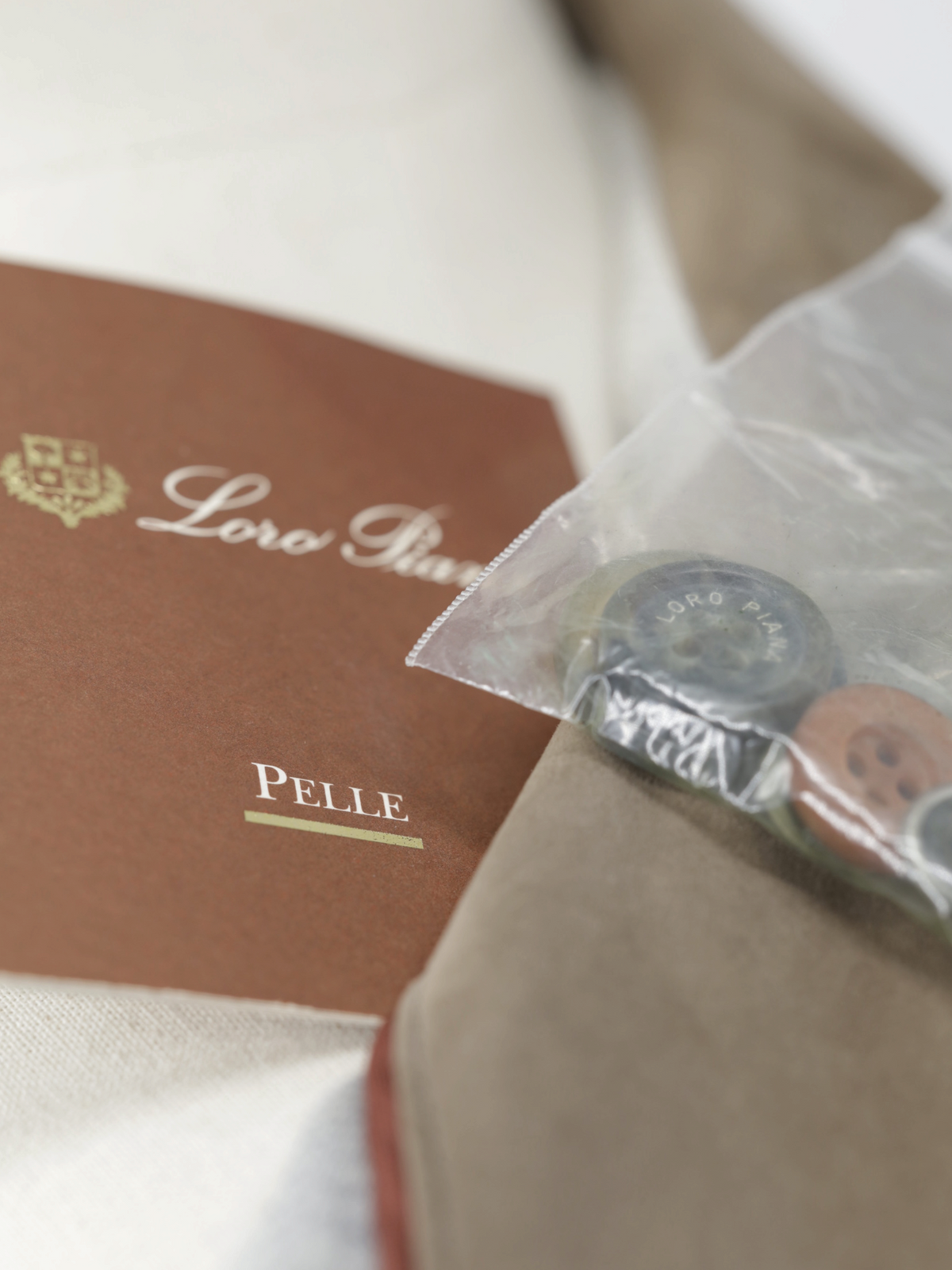 Loro Piana Taupe Lambskin Nappa-Leather Traveller Jacket