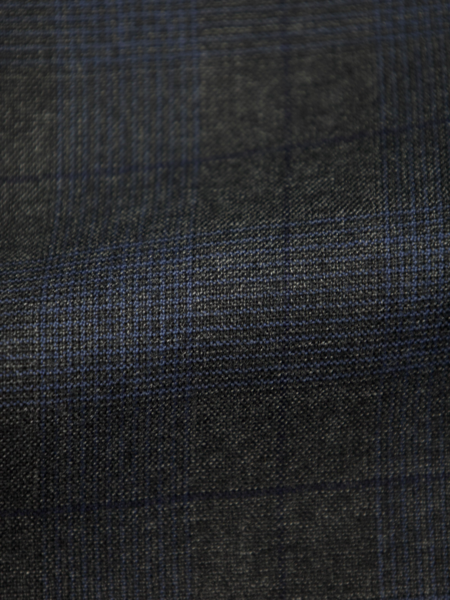 Kiton Dark Grey Cashmere & Bolivian Vicuna Glenplaid Suit