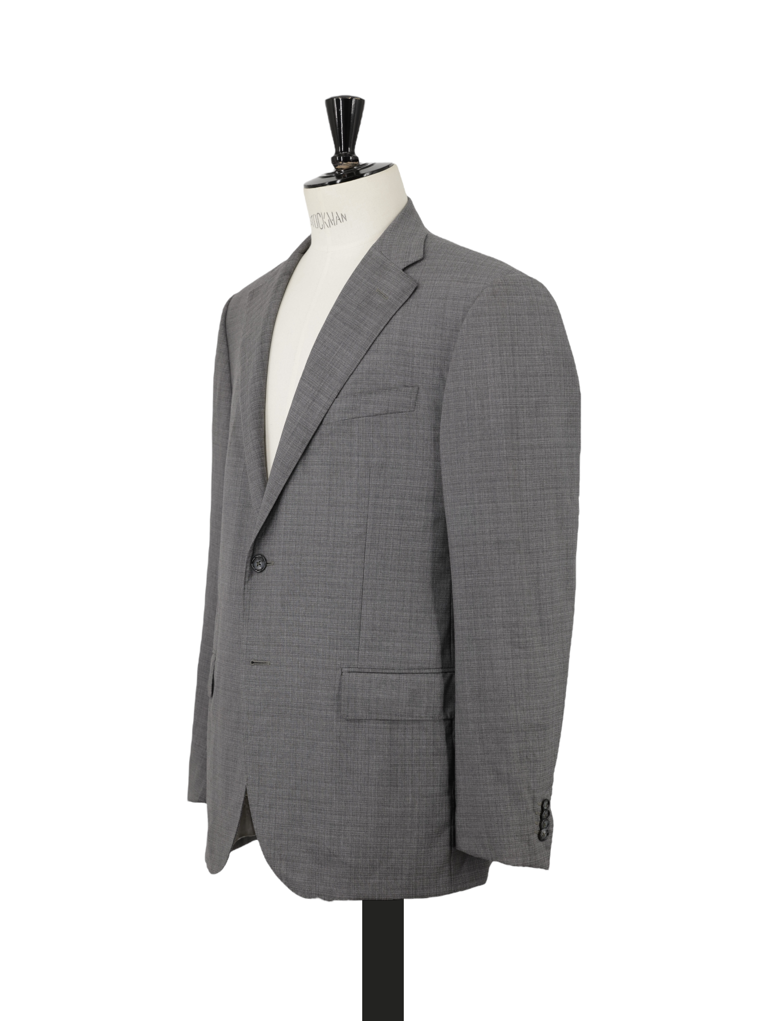 Corneliani Light Grey Super 110's Micro-Check Suit