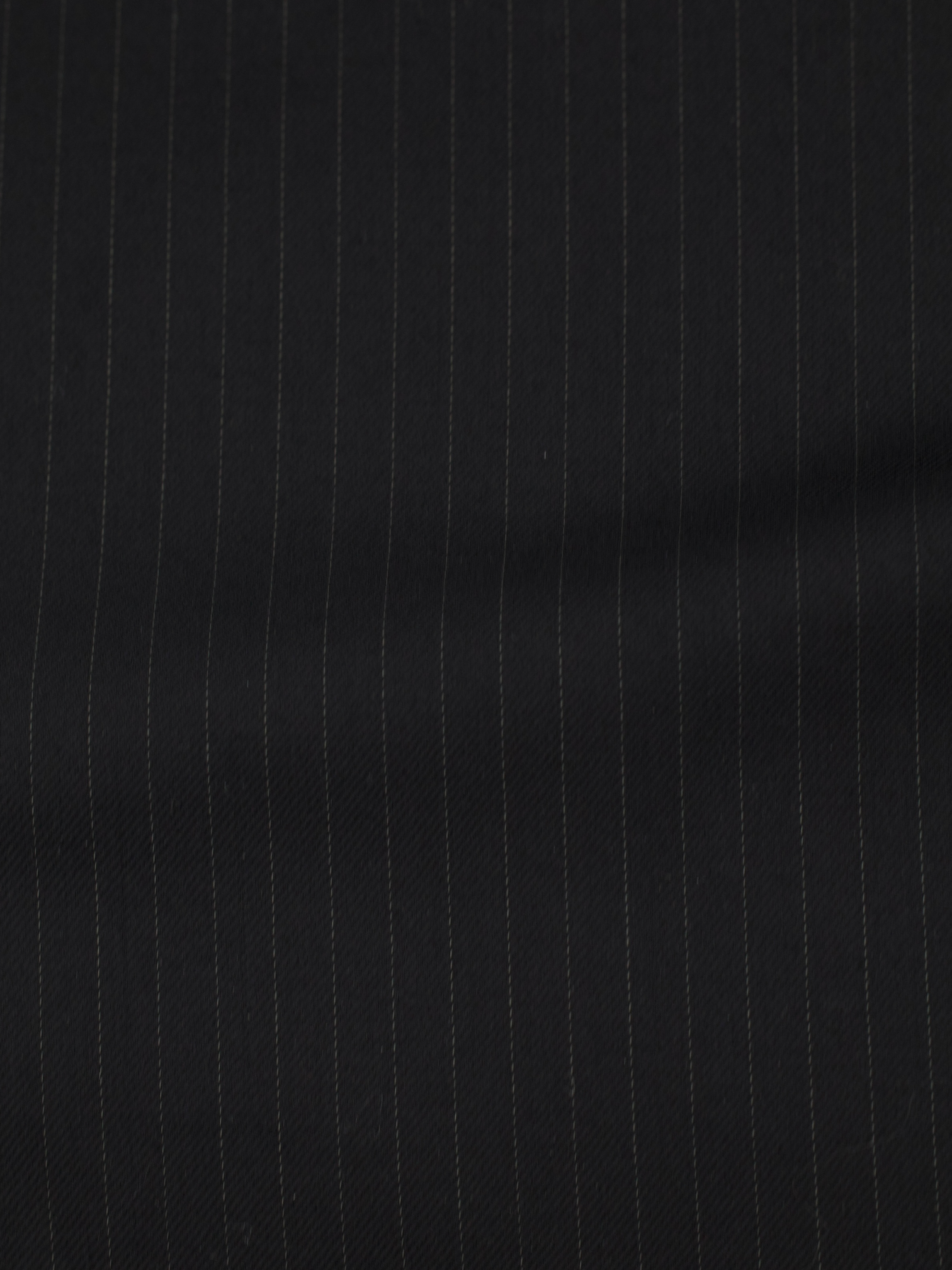 Canali Black Super 180's Pencil-Stripe Suit