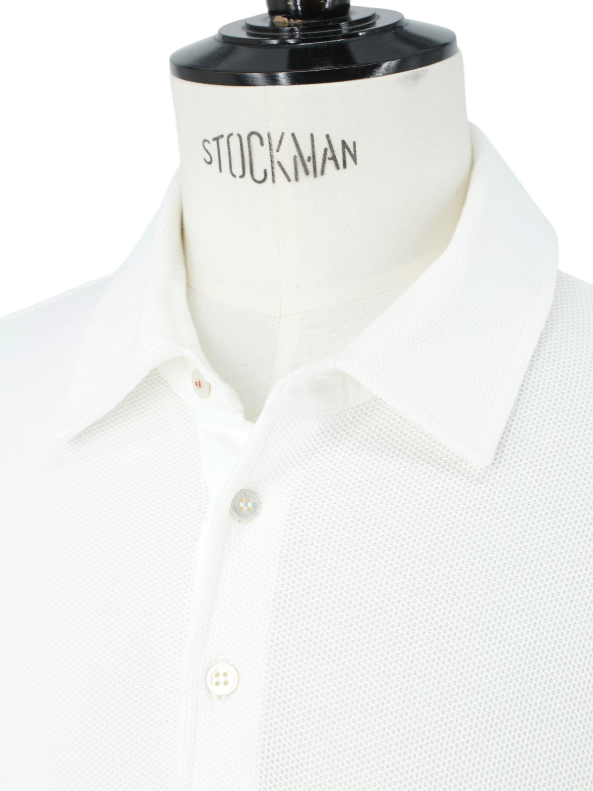 Loro Piana White Cotton-Piqué Long-Sleeve Pop-Over Shirt