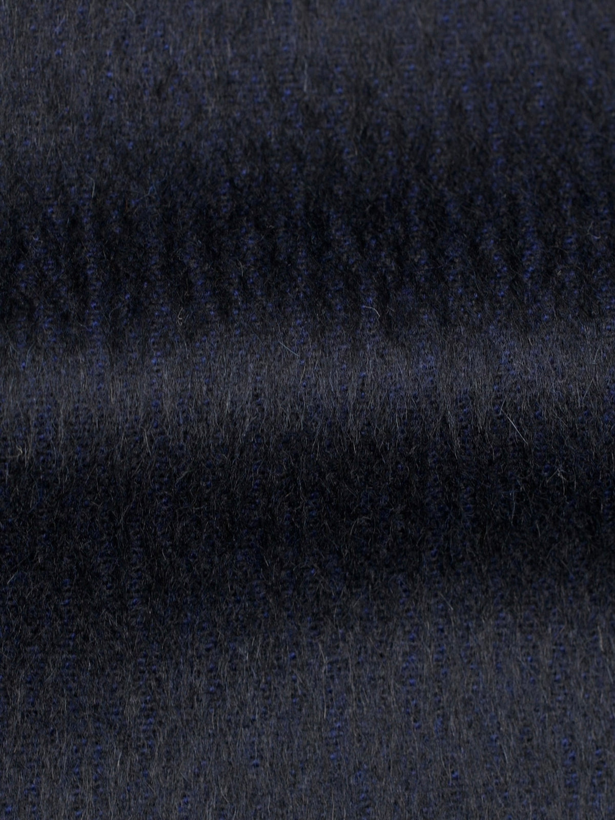 Ermenegildo Zegna Navy Plushy Alpaca & Wool Winter Overcoat