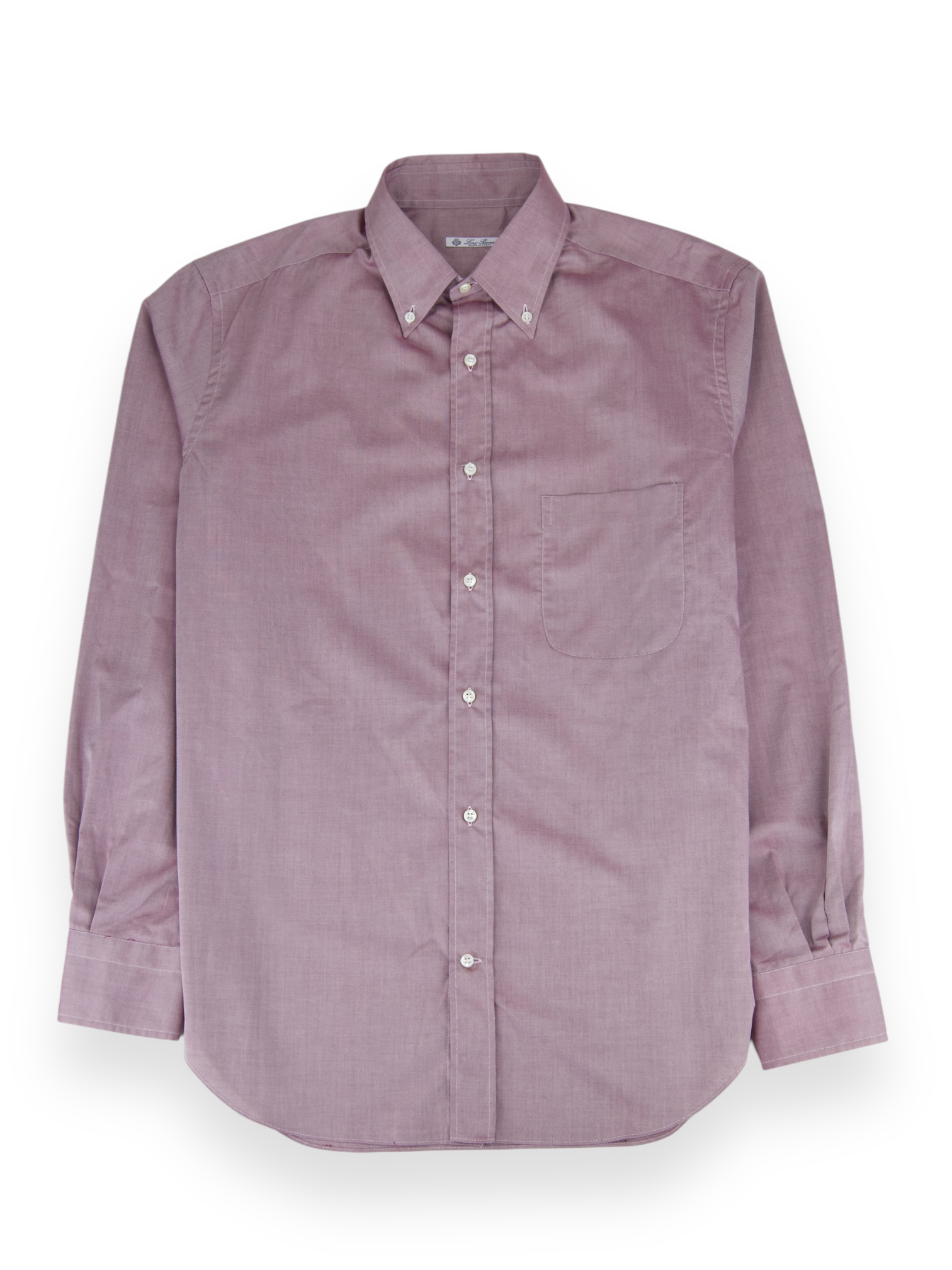 Loro Piana Old Pink Cotton Twill Shirt