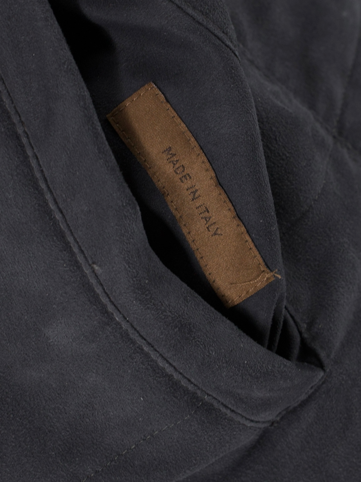 Corneliani Dark Grey Reversible Wool & Suede Bodywarmer Vest