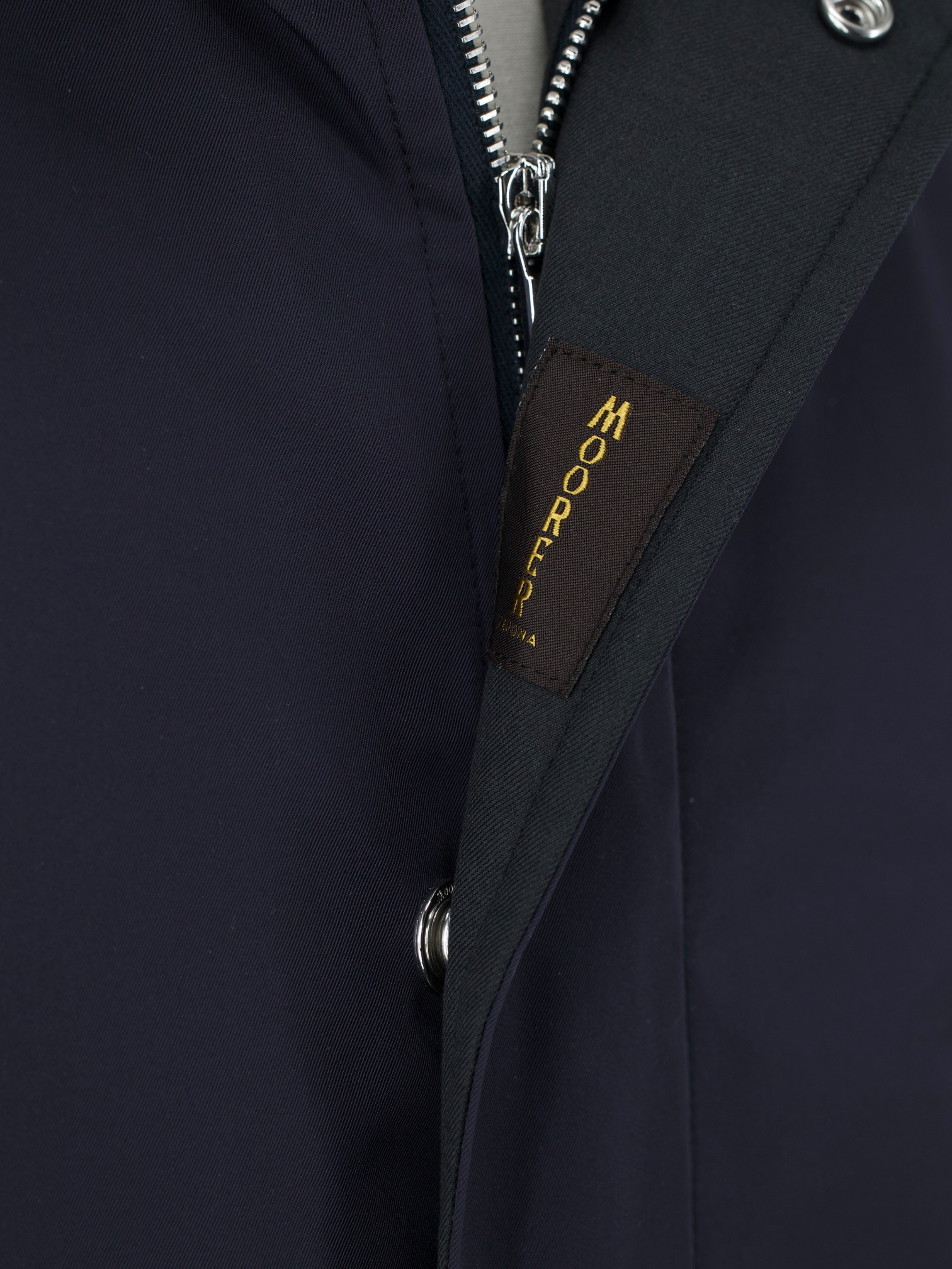 MooRER Navy Waterrepellent "Sten-AT" Fieldjacket