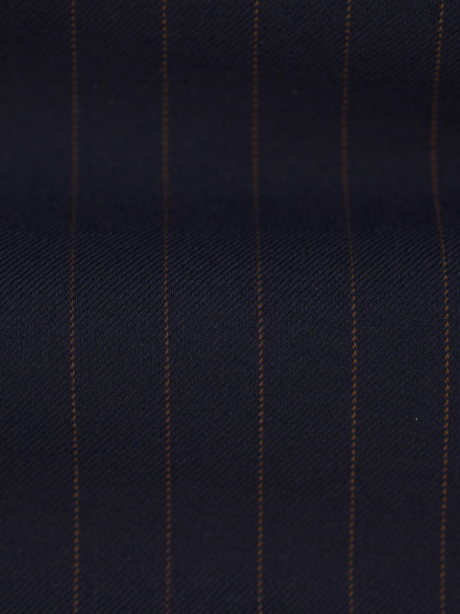 Ermenegildo Zegna Vintage Black & Brown Trofeo Wool Pinstripe Suit