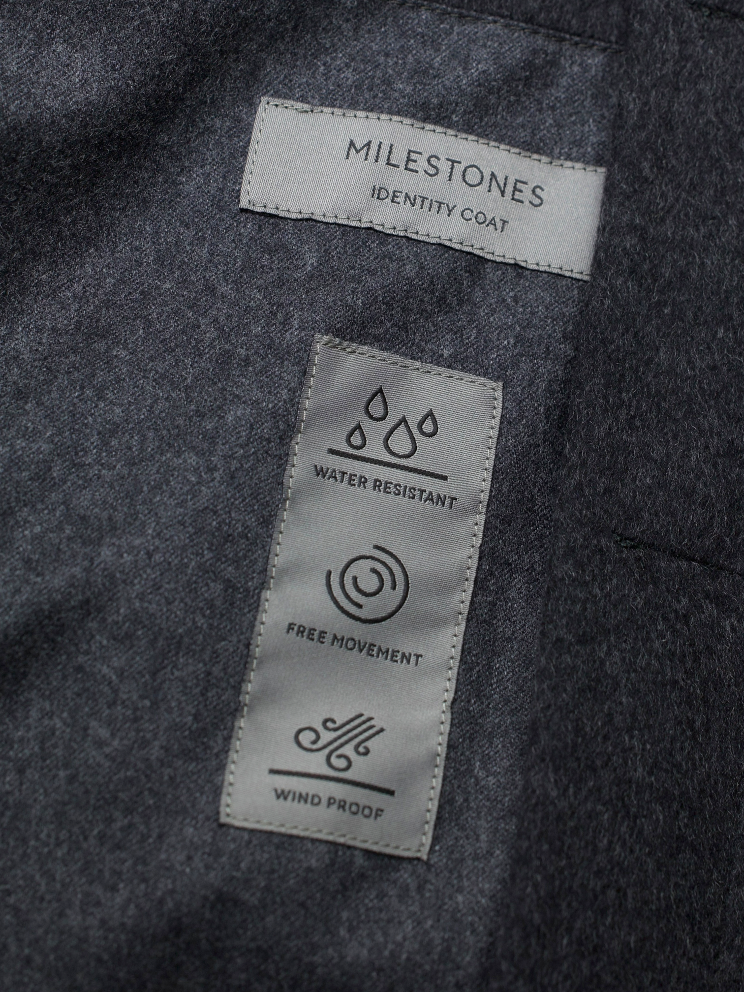 Corneliani Grey Wool-Flannel Milestone Overcoat