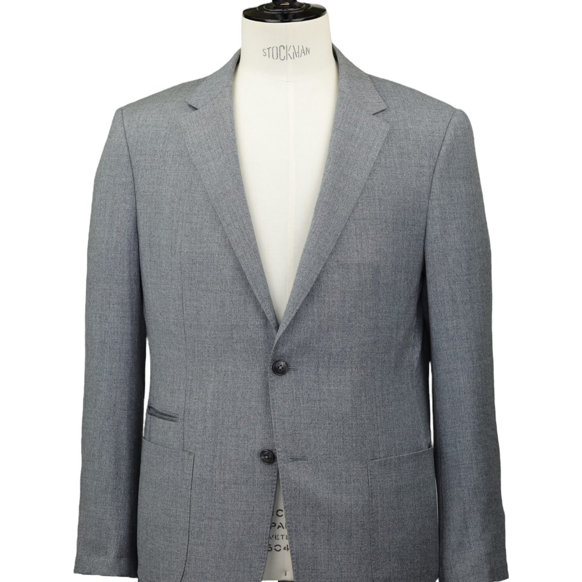 【送料無料/即納】  Grey Z-Zegna Tech-Merino Suit Wool Washable ジャケット・アウター