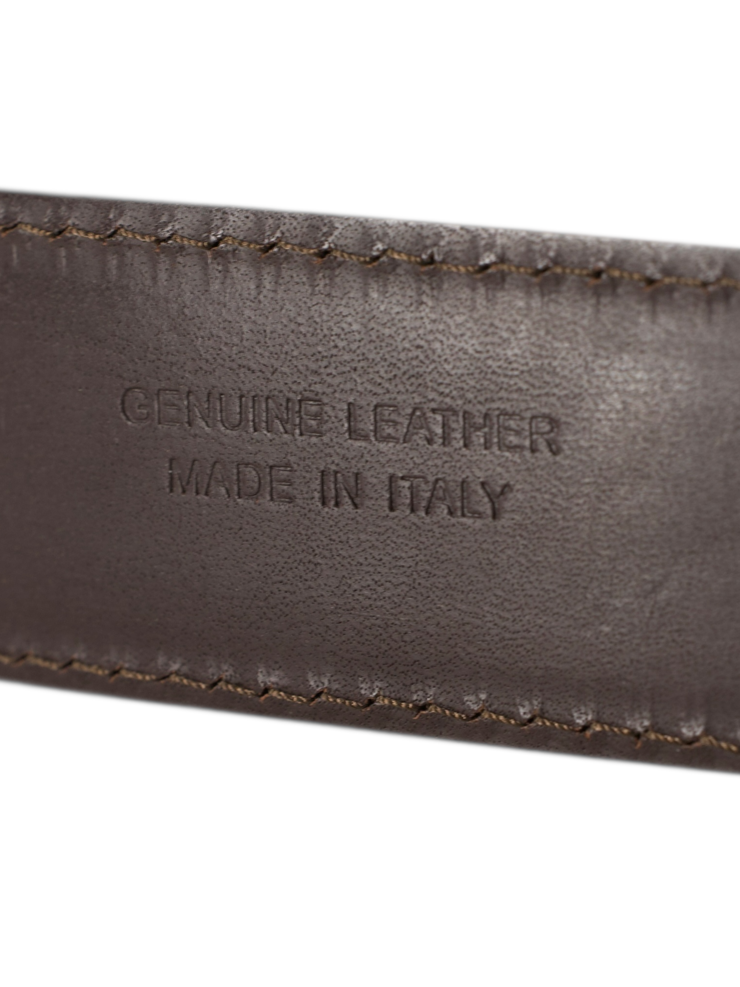 Bontoni Dark Brown Calfleather Belt