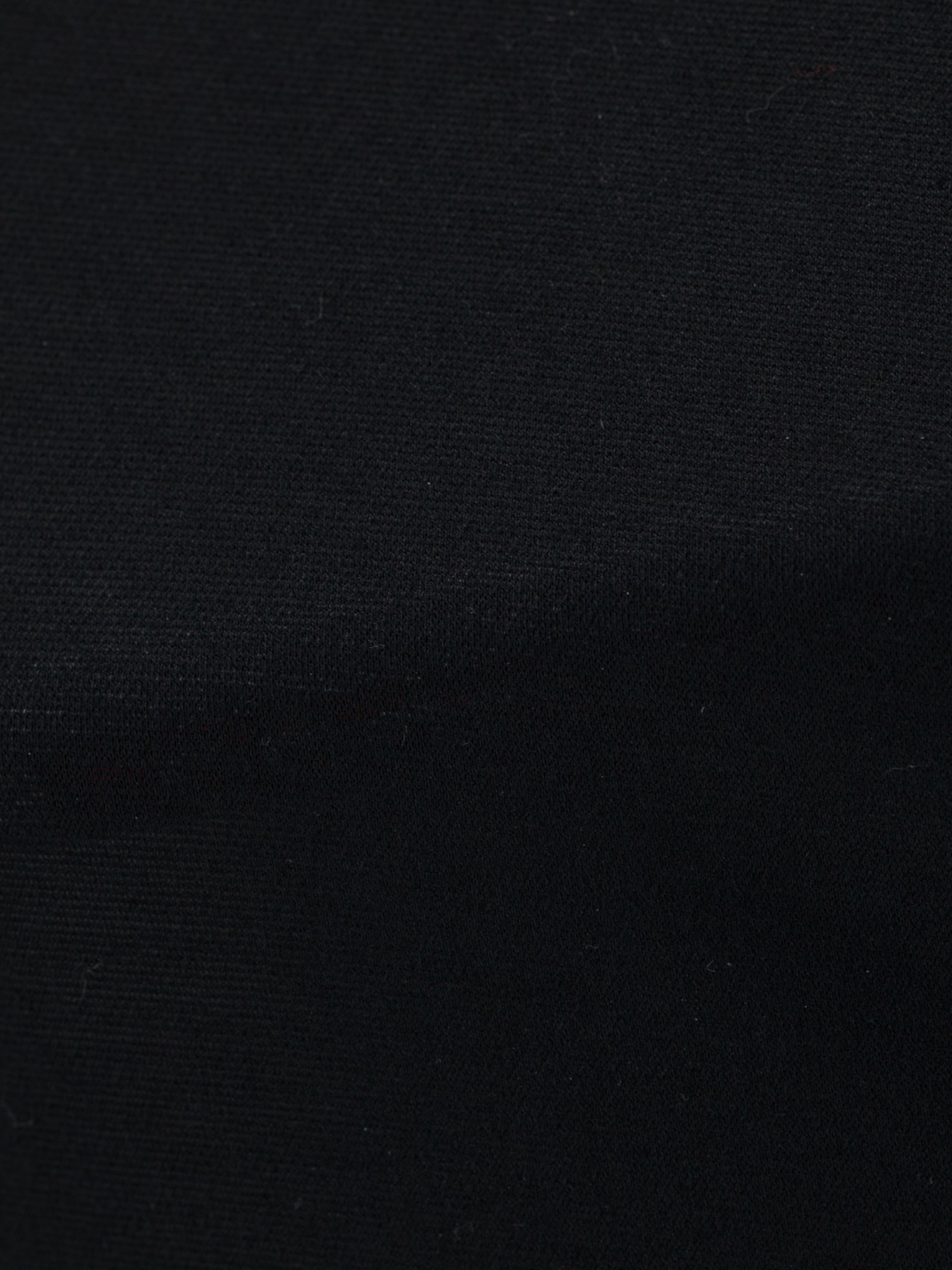 Kiton Black Jersey-Knitted Cotton Shirt