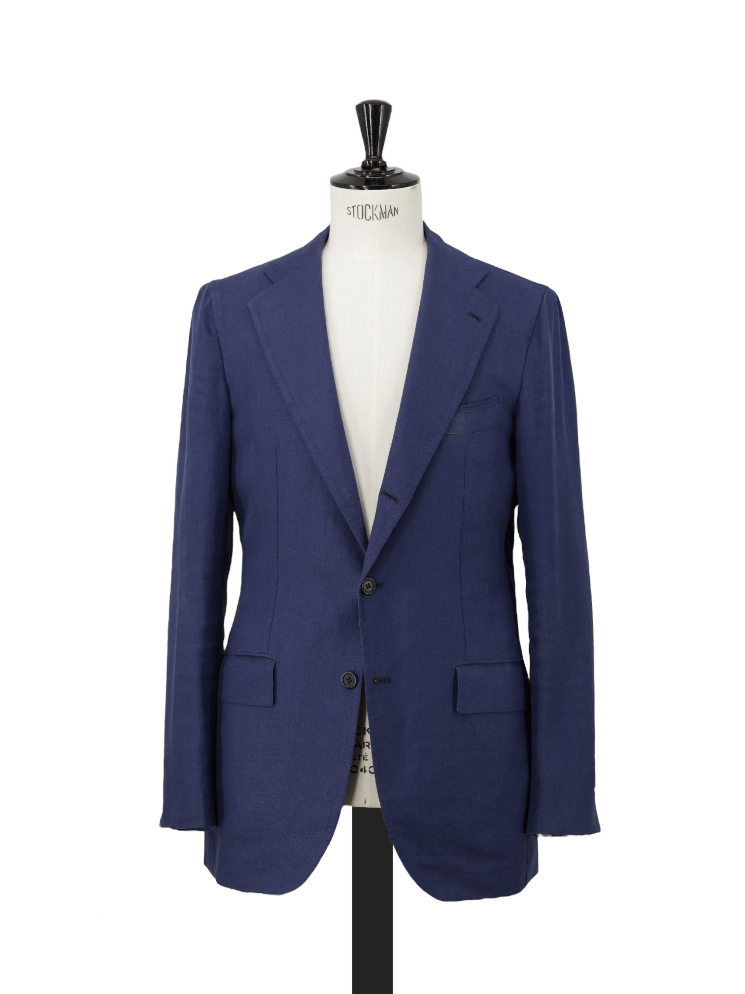 Orazio Luciano Cobalt Blue Pure Linen Summer Suit