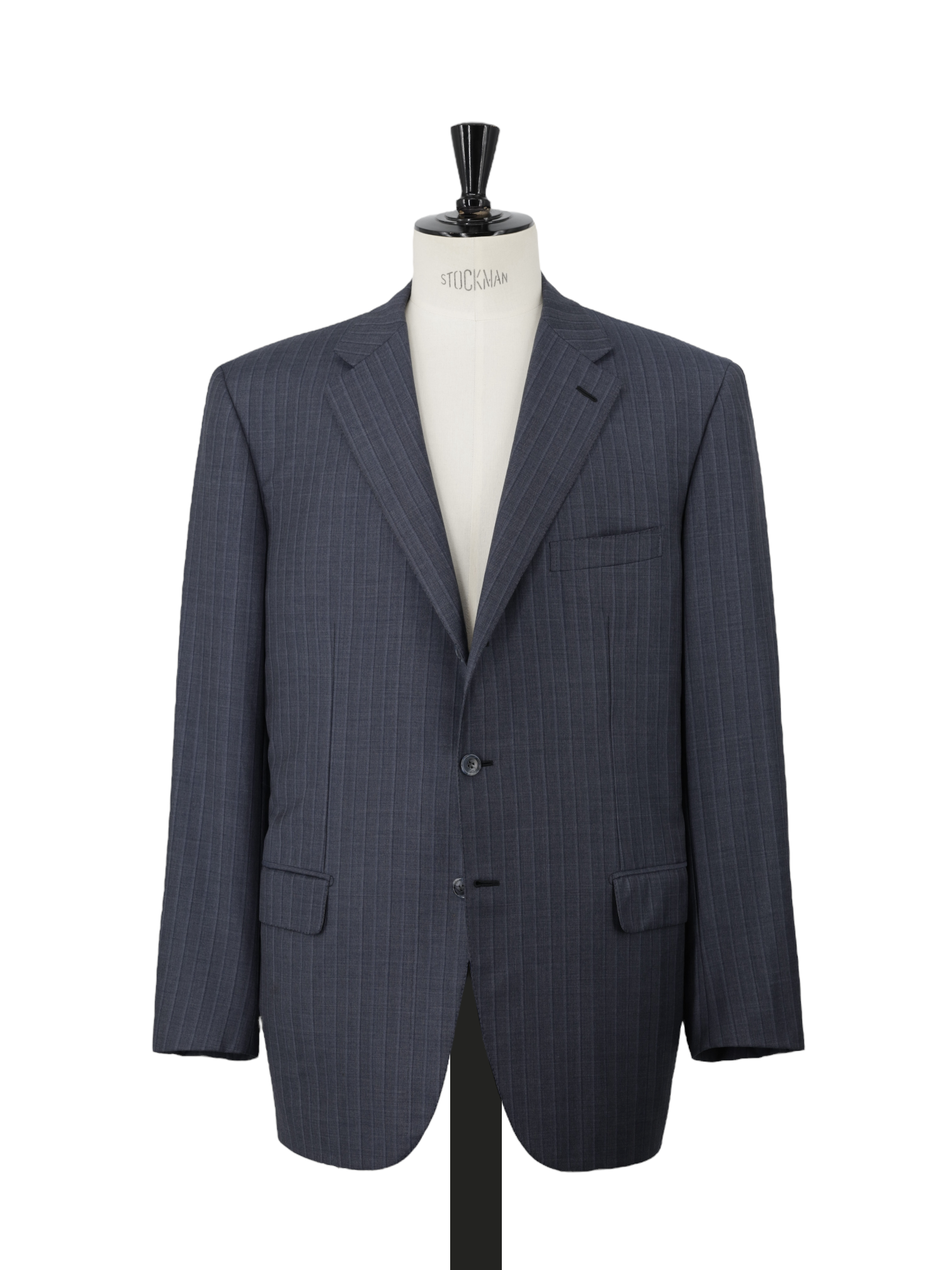 Brioni Steel Grey Super 150's Multi Pinstripe Parlamento Suit