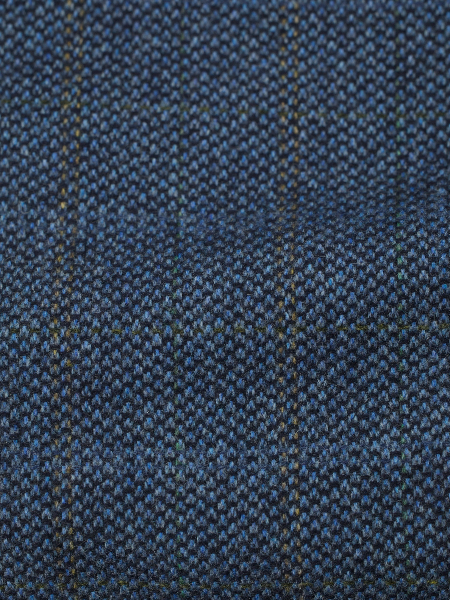 Brioni Blue & Brown Pure Cashmere Windowpane Parlamento Jacket