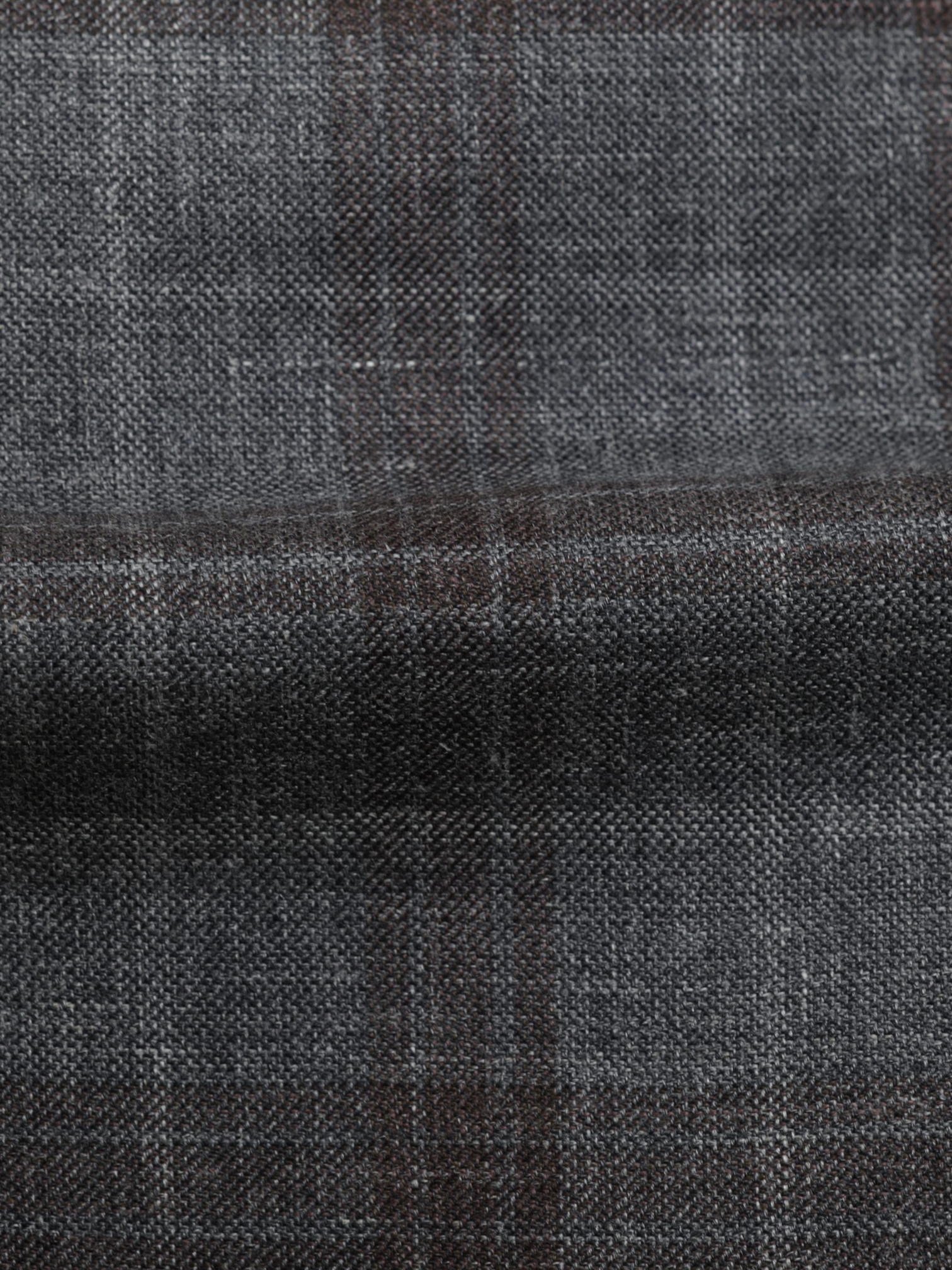 Ermenegildo Zegna Taupe & Castagne Brown Cashmere, Silk & True Hemp "Zero Weight" Jacket