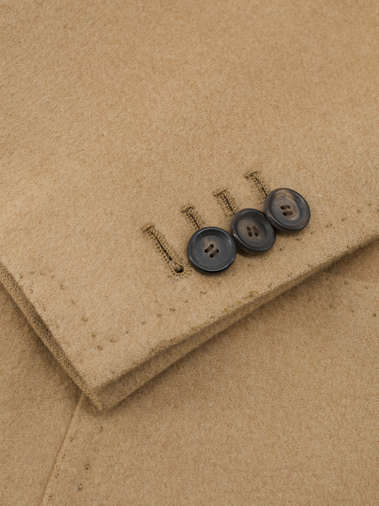 Cesare Attolini Light Brown Pure Baby-Camel Sartorial Winter Jacket