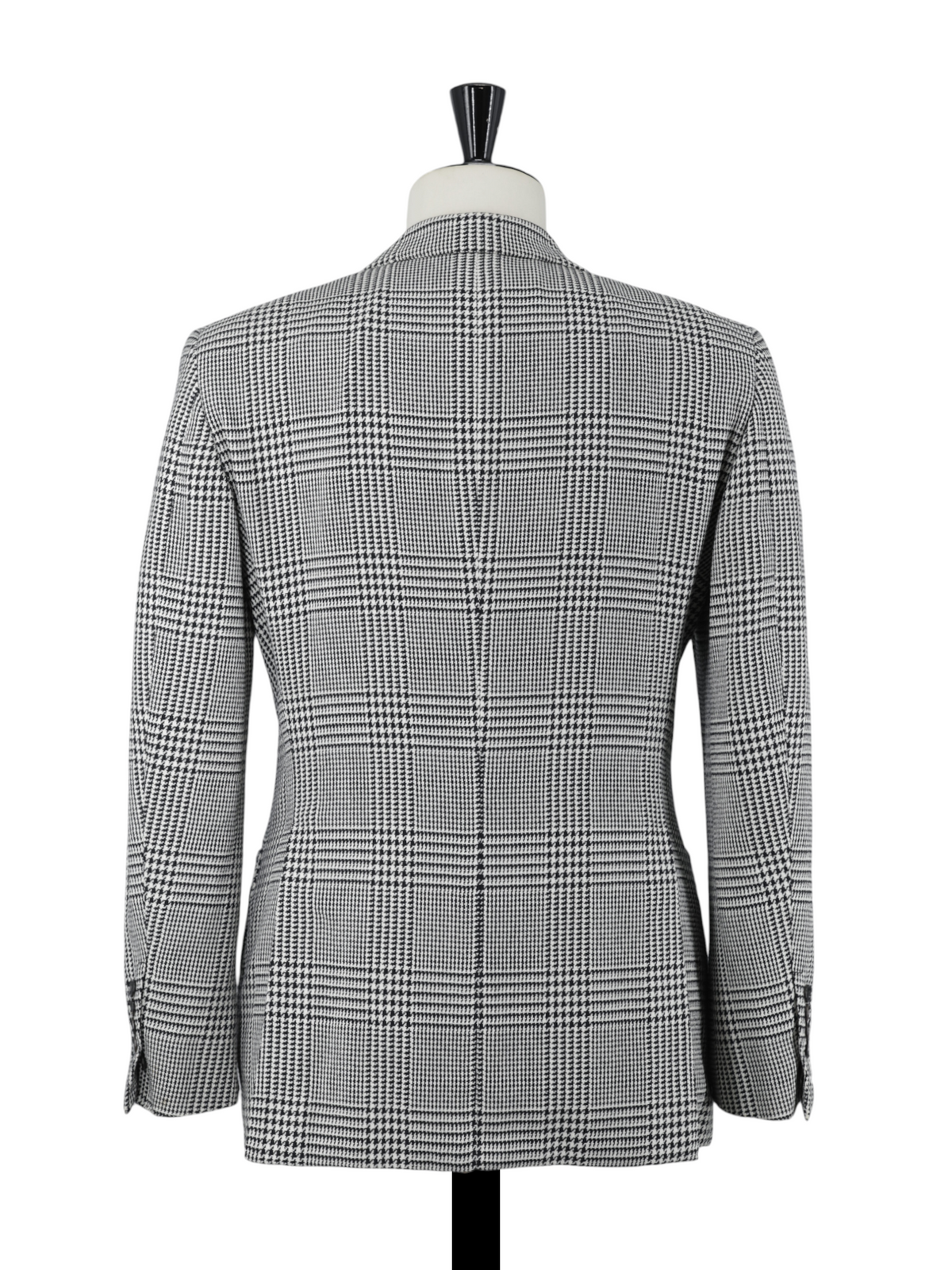 Tom Ford Black & White Cotton-Blend Iconic Prince-of-Wales Windsor Jacket
