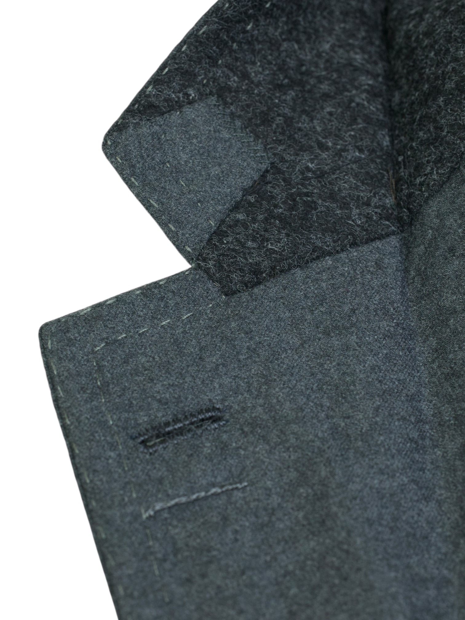 Cesare Attolini Grey Super 150's Flannel Sartorial Suit