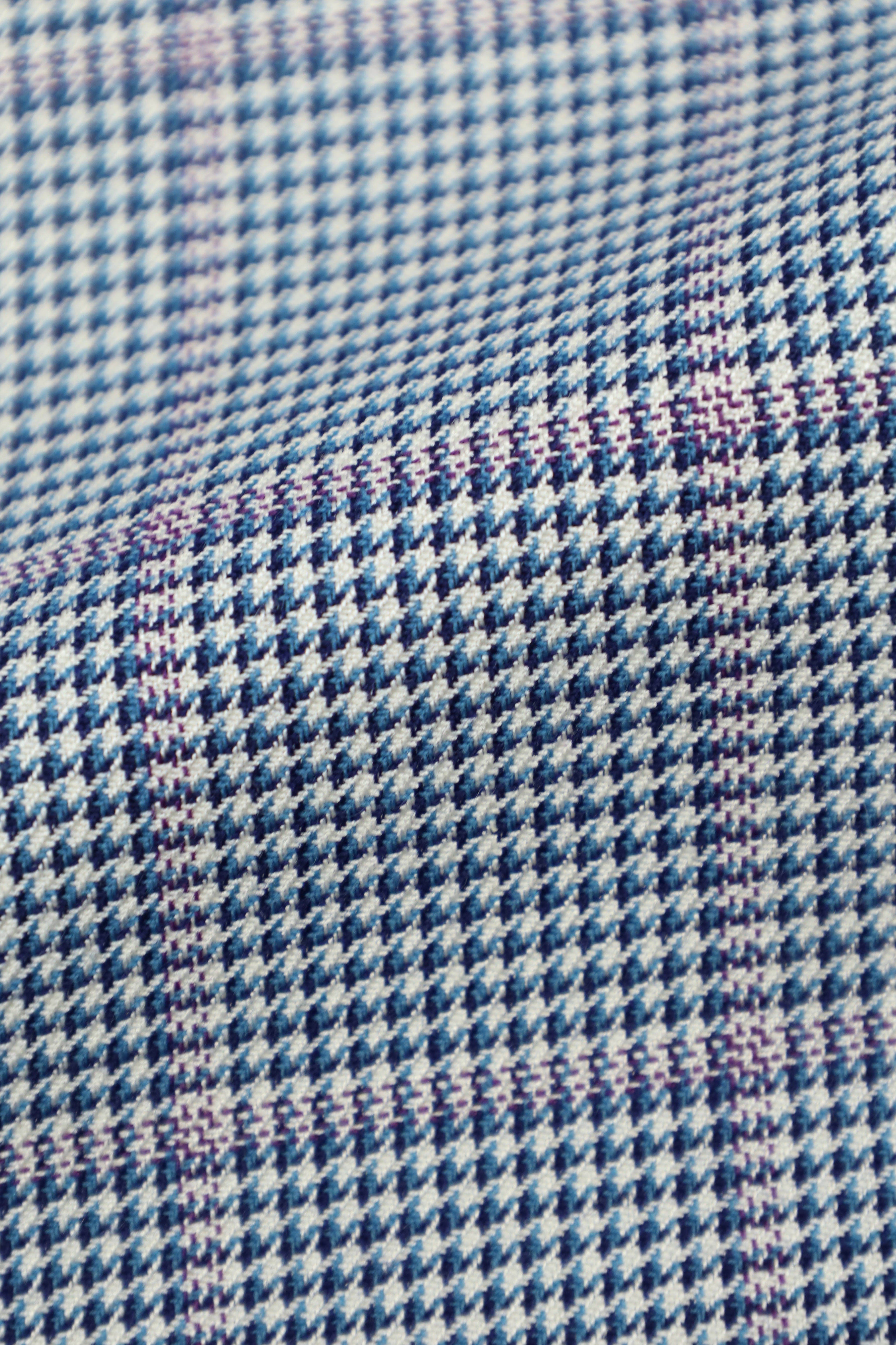 Brioni Light Blue Colosseo Wool, Silk & Linen Windowpane Jacket