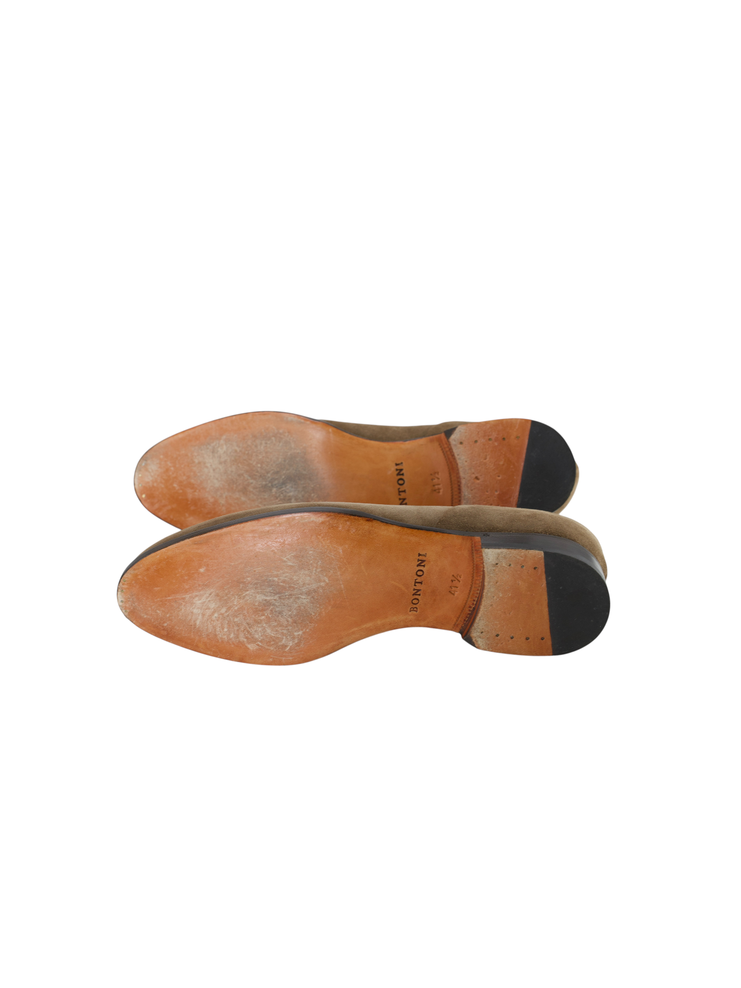 Bontoni Beige Suède Principe Rivolta Loafer