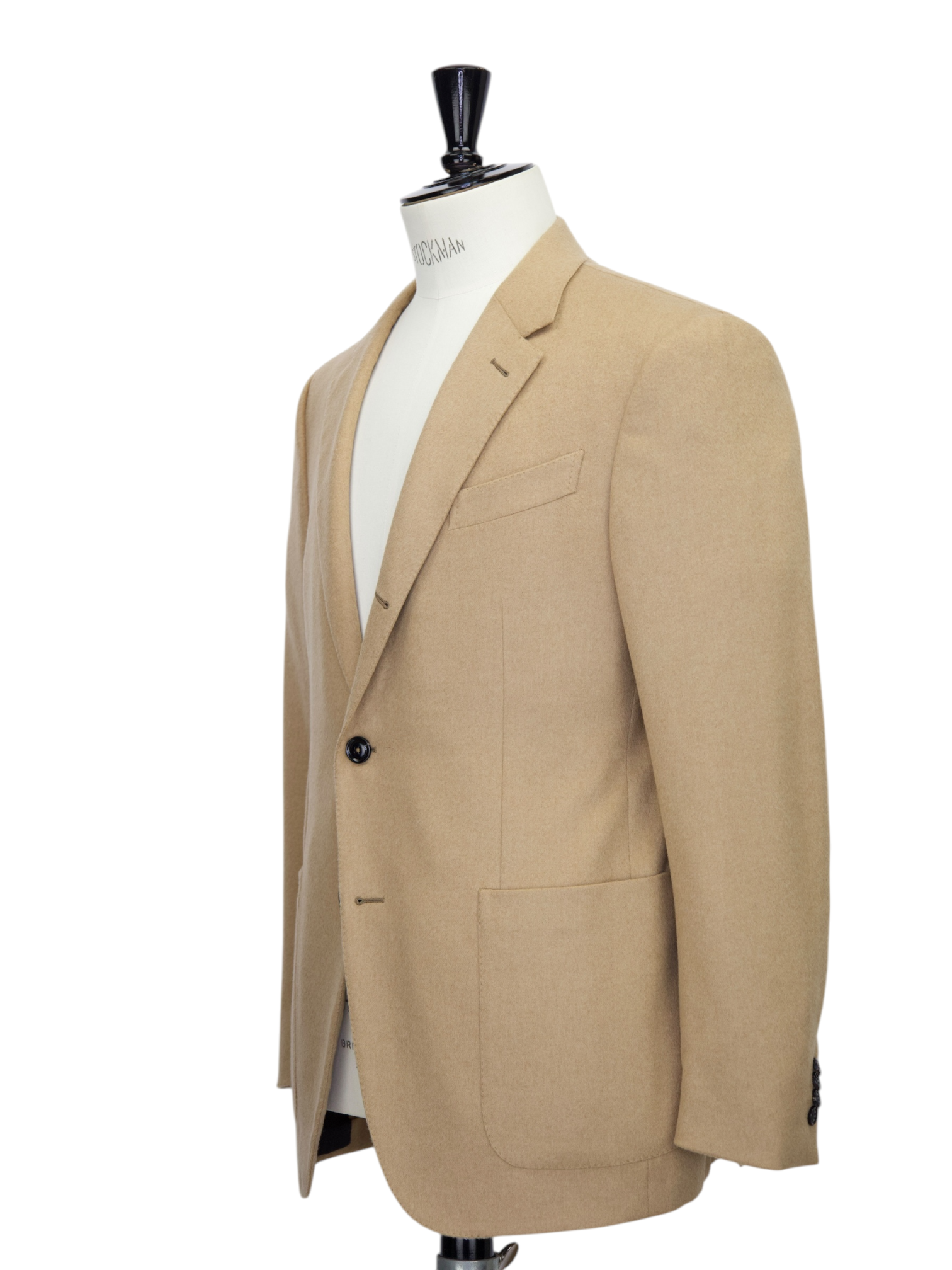 Ermenegildo Zegna Pure Camel Milano Easy Jacket