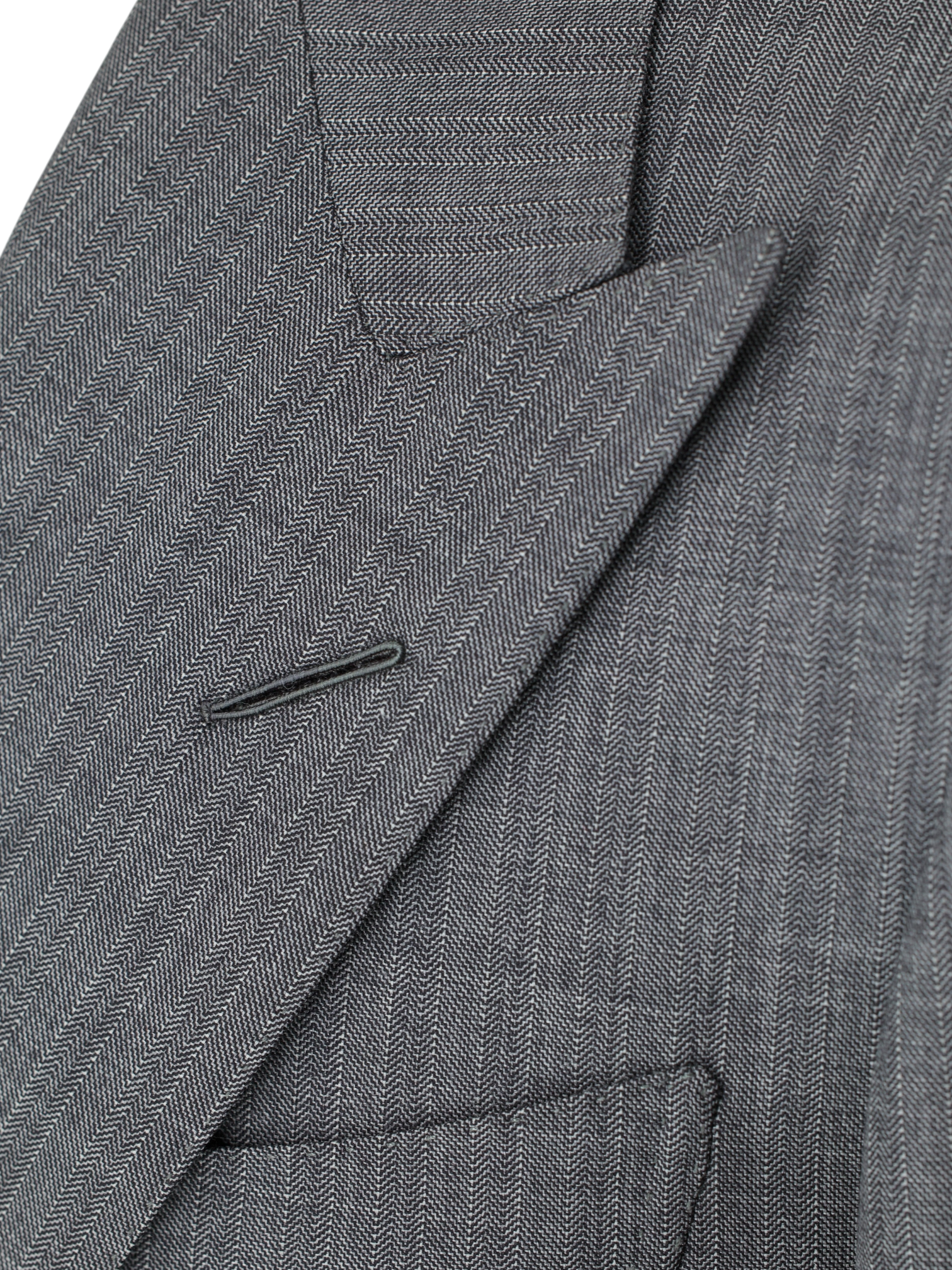 Tom Ford Grey Fine-Wool Multi-Striped Windsor Suit