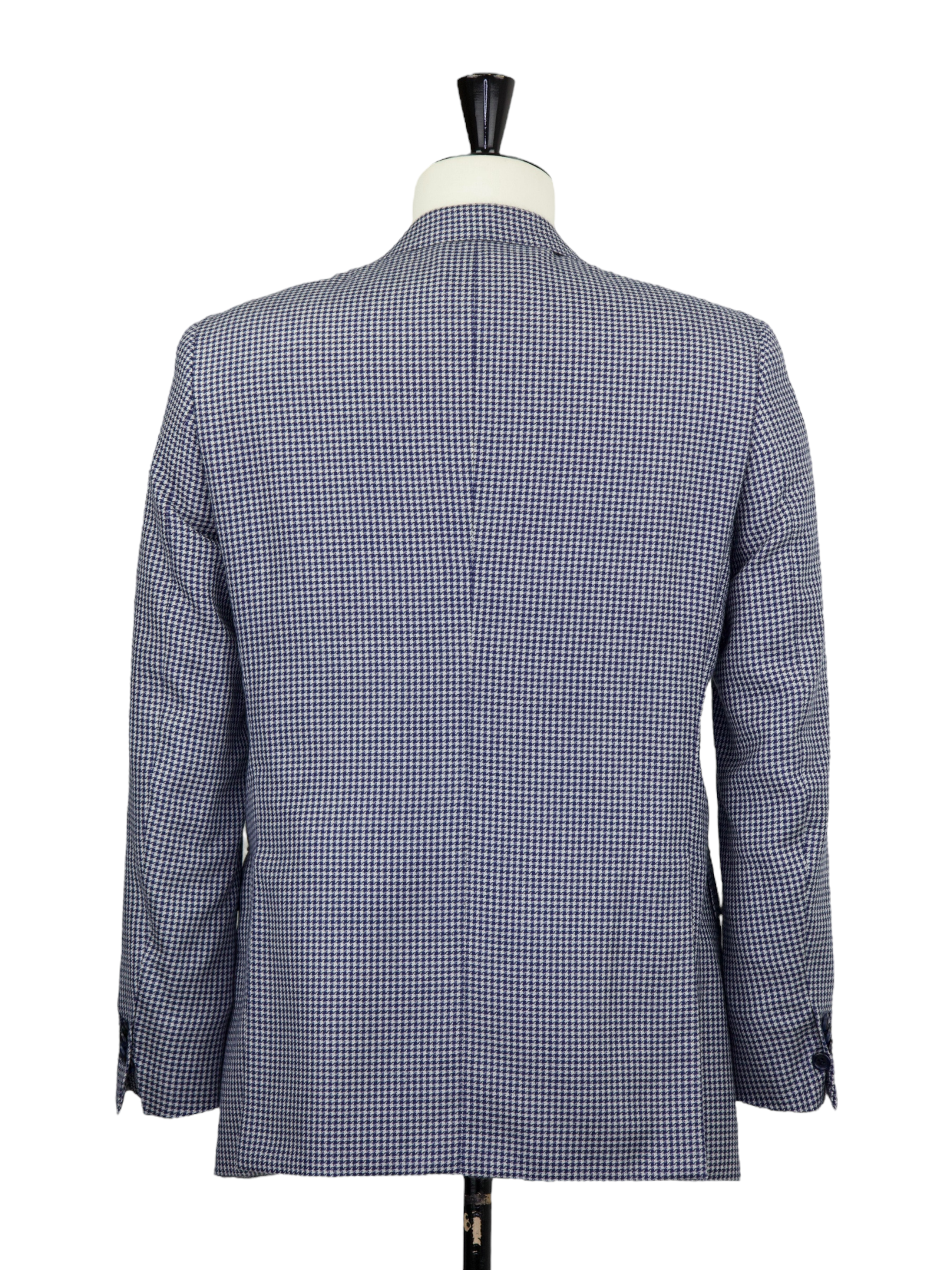 Brioni Dark Blue Cashmere & Silk Pied de Poule Brunico Jacket