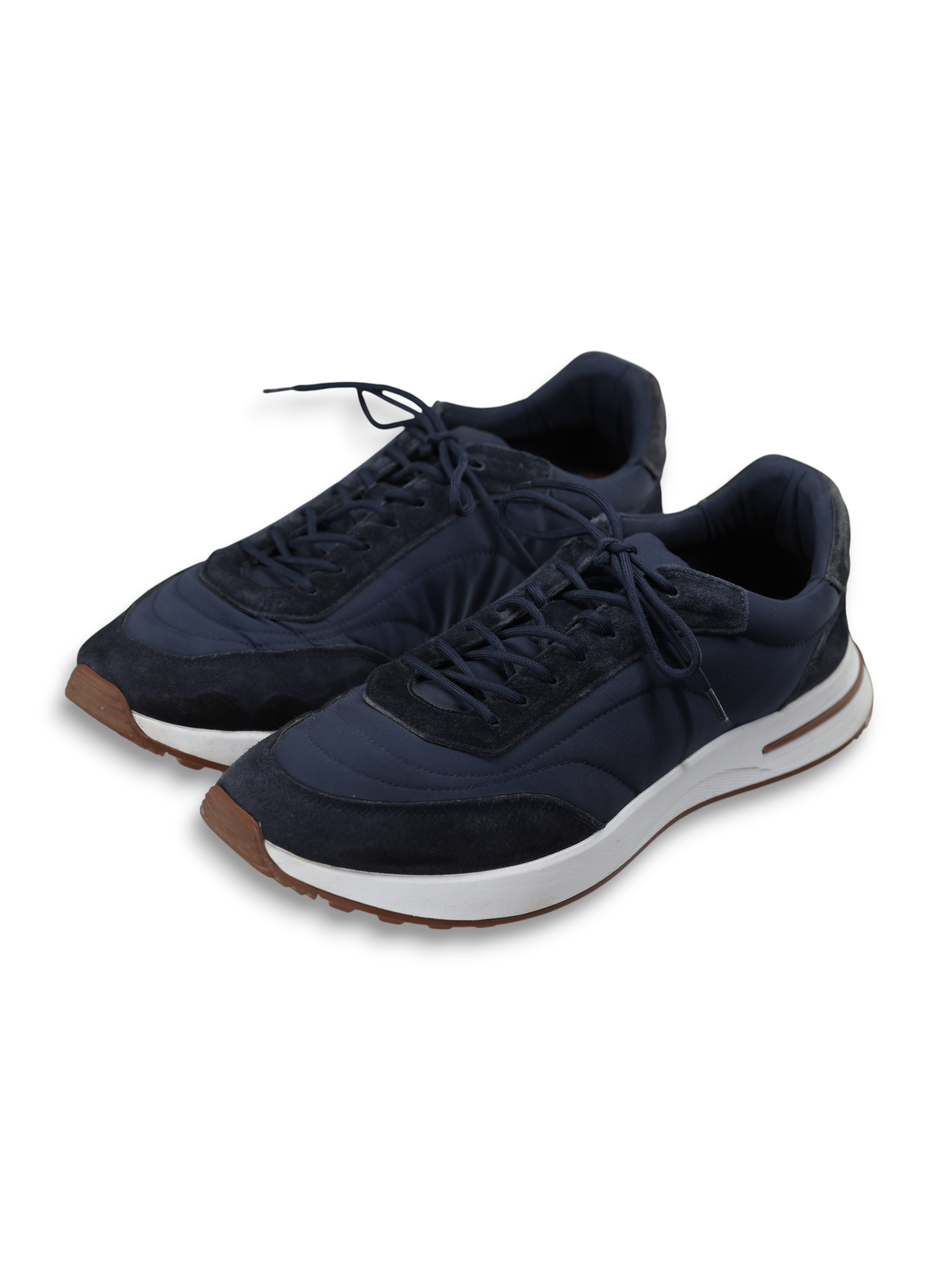 Loro Piana Navy Weekend Walk Evo Sneakers