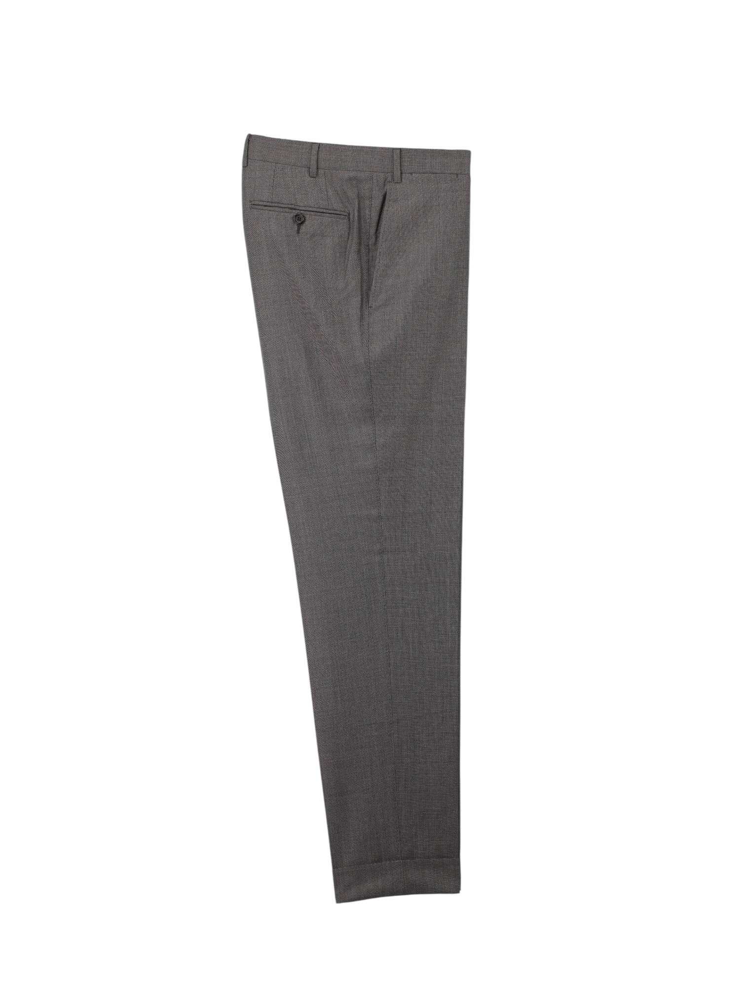 Canali Light Grey Fine-Wool Sharksin Suit