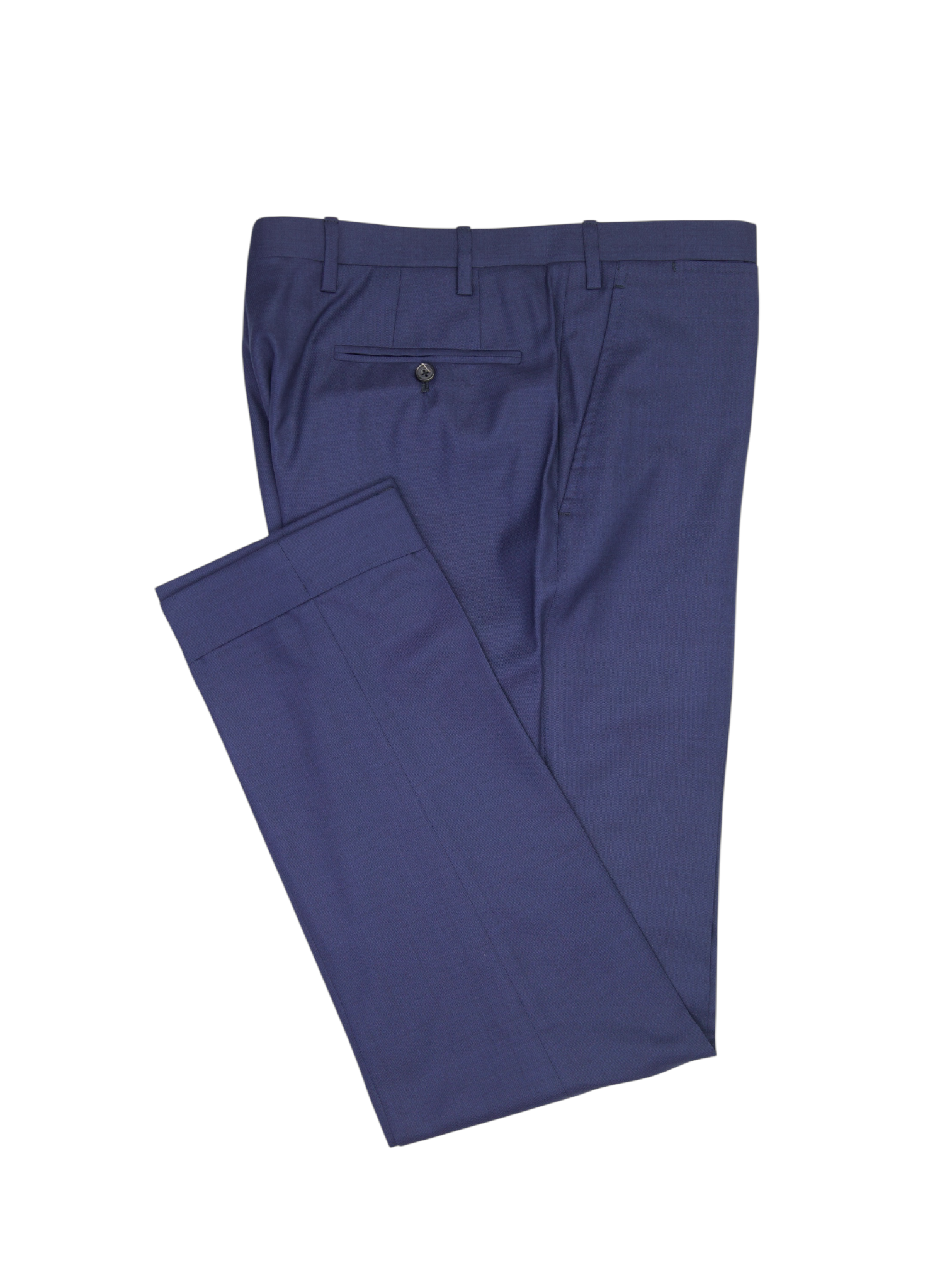 Kiton Navy 14-Micron Pinpoint Suit + Extra Trousers