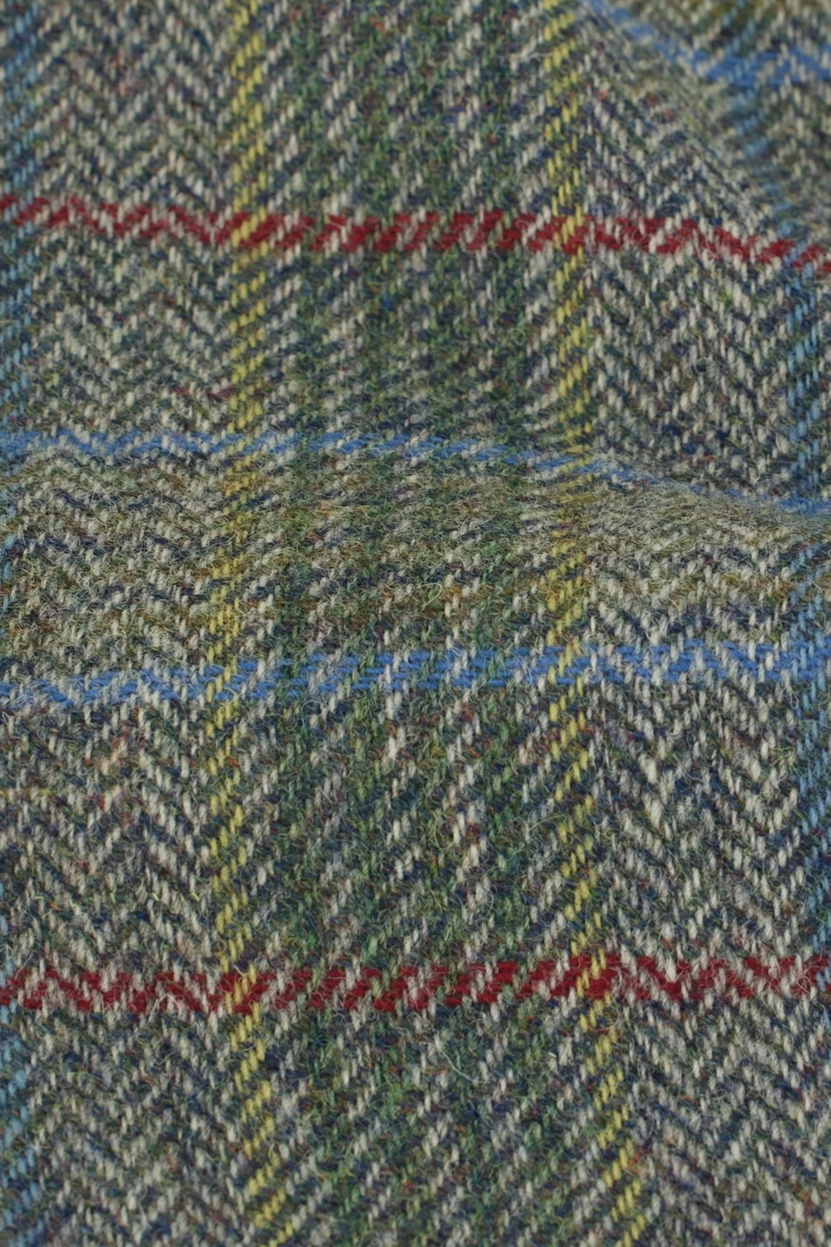 Brioni Sage Green & Blue Tweed-Wool Norfolk Hunting Jacket