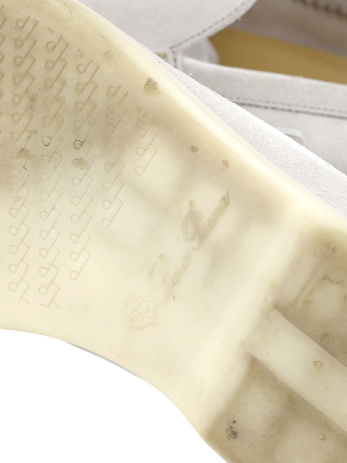 Loro Piana Beige Suede Summer Walk