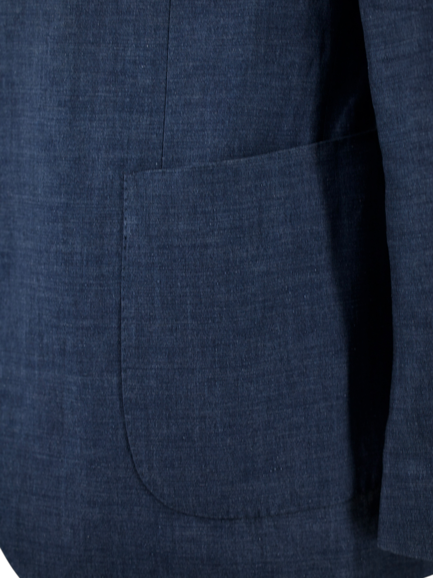Lardini Mediterranean Blue Linen & Tencel Summer Melange Jacket