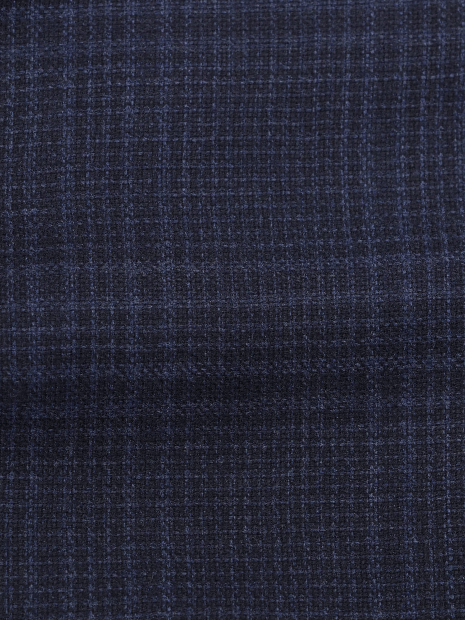 Ermenegildo Zegna Navy Trofeo-Light Wool Prince of Wales Milano Easy Jacket