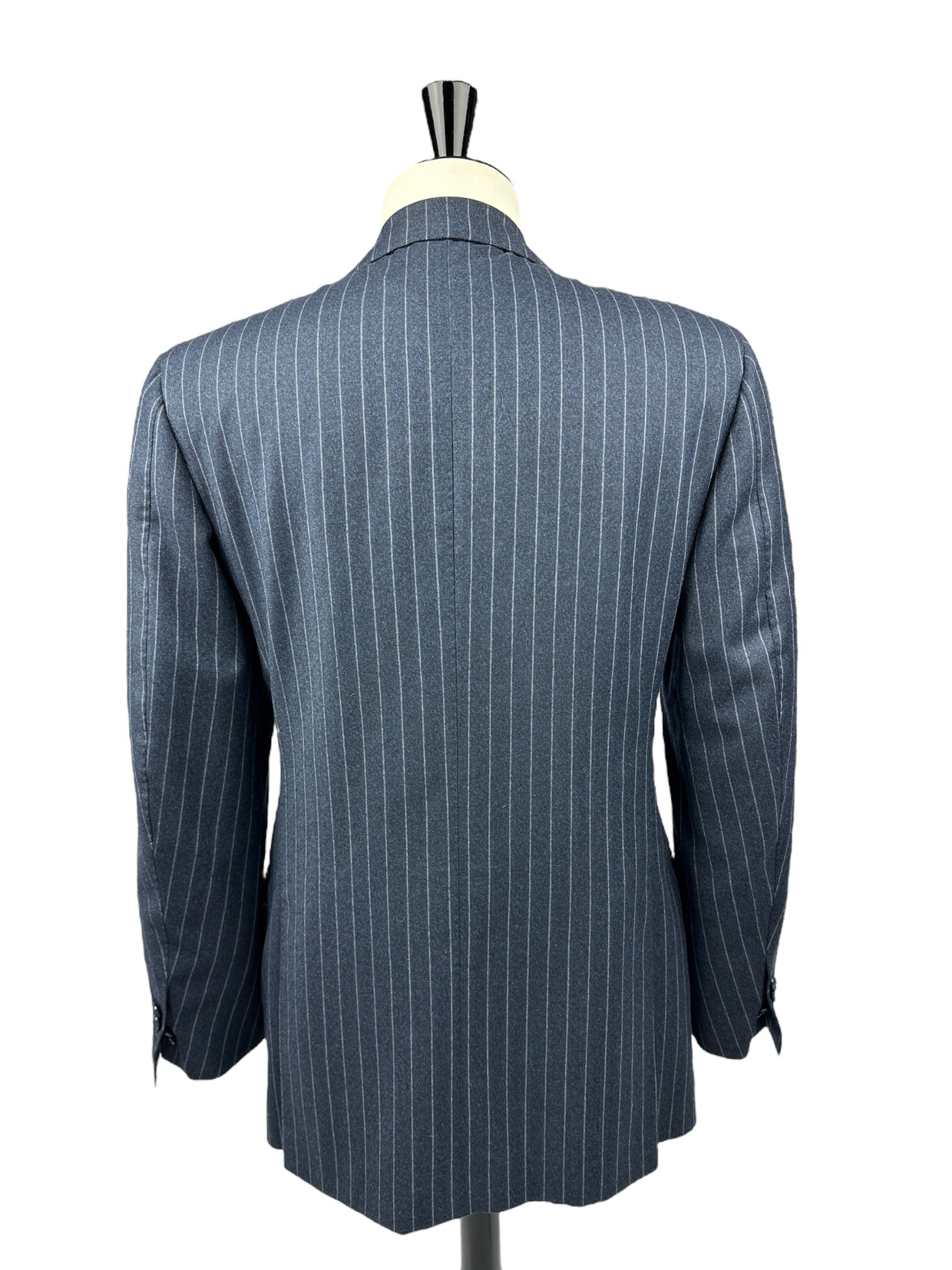 Cesare Attolini Grey Flannel Pinstripe Suit