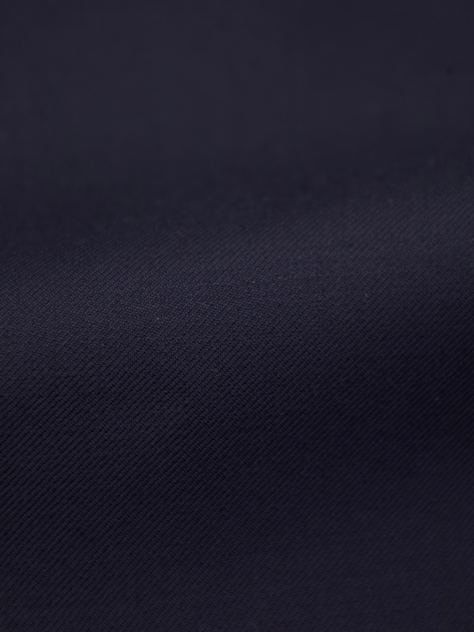 Corneliani Navy Wool Twill Essential Trousers