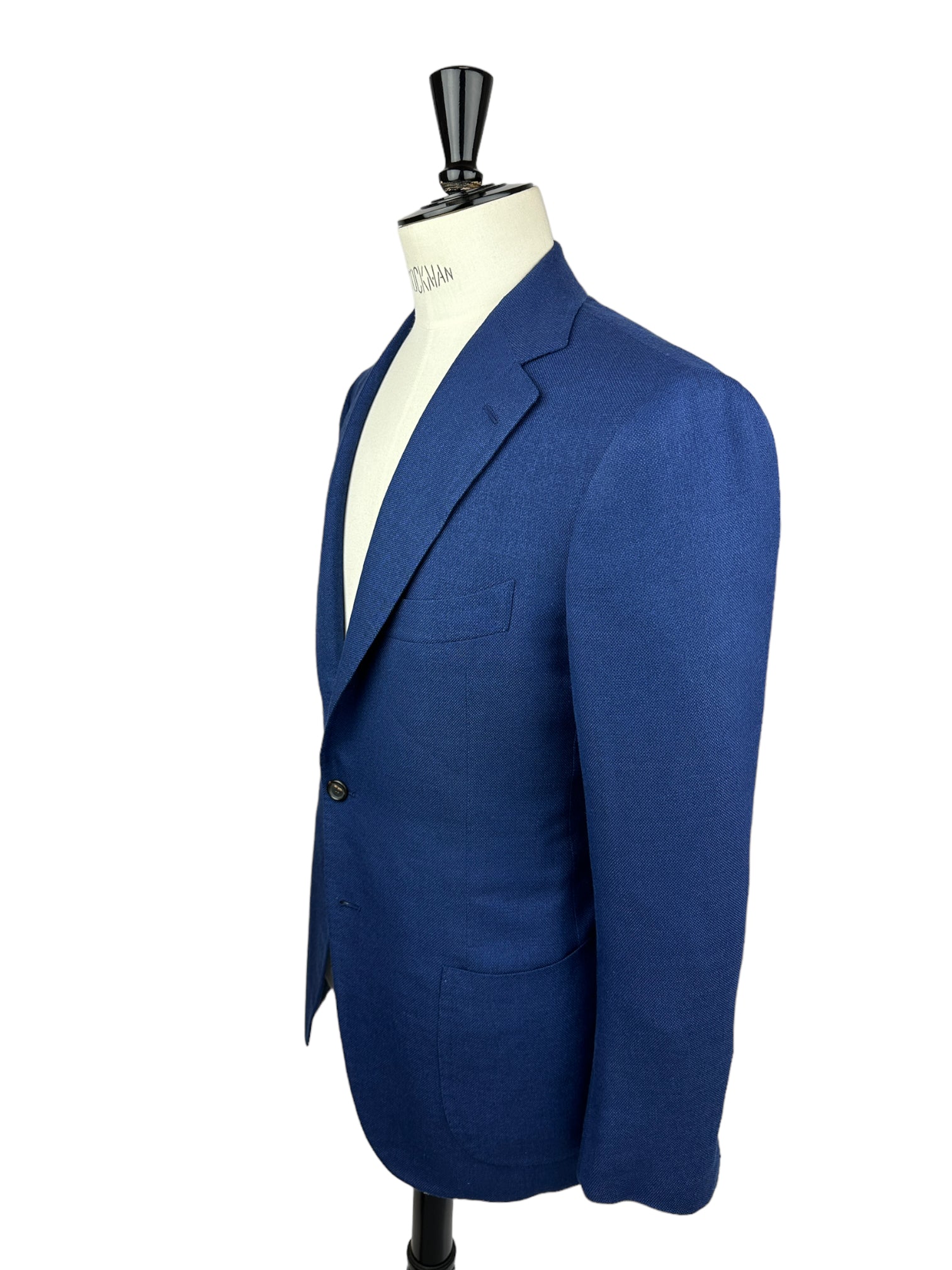 Cesare Attolini Royal Blue Wool, Silk & Linen Jacket