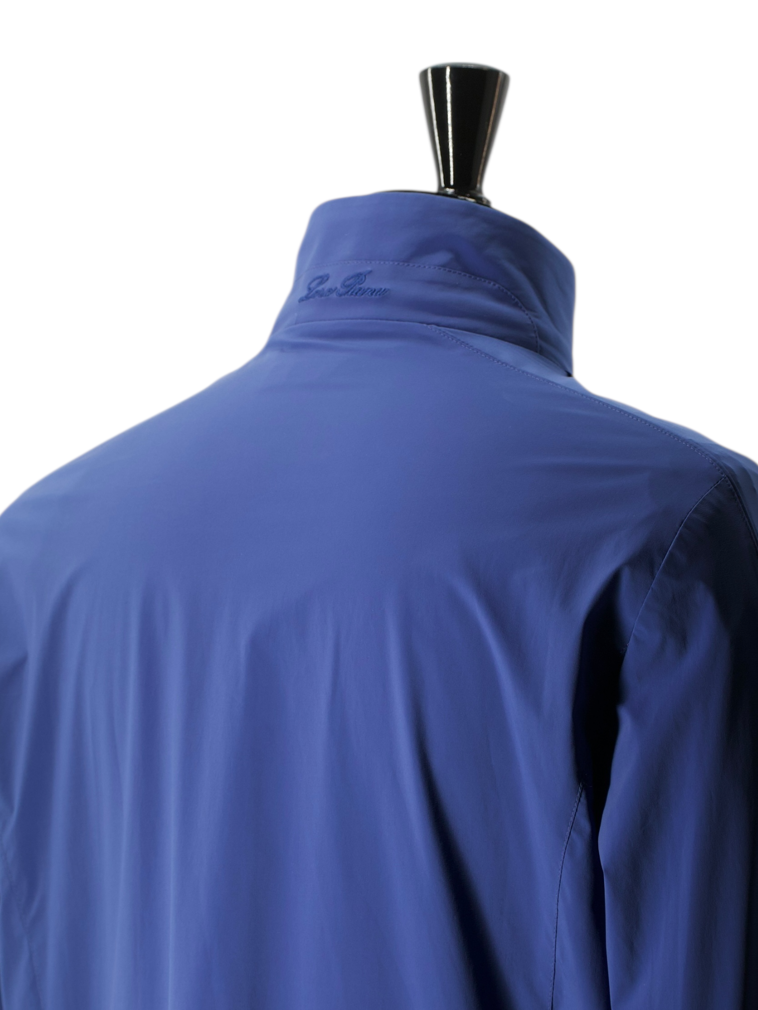Loro Piana Cobalt Blue Rain System Windbreaker
