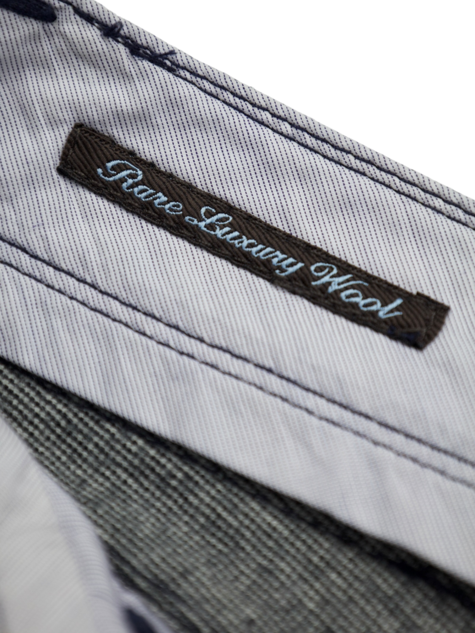 Jacob Cohen Grey Wool Puppytooth 5-Pocket Chino