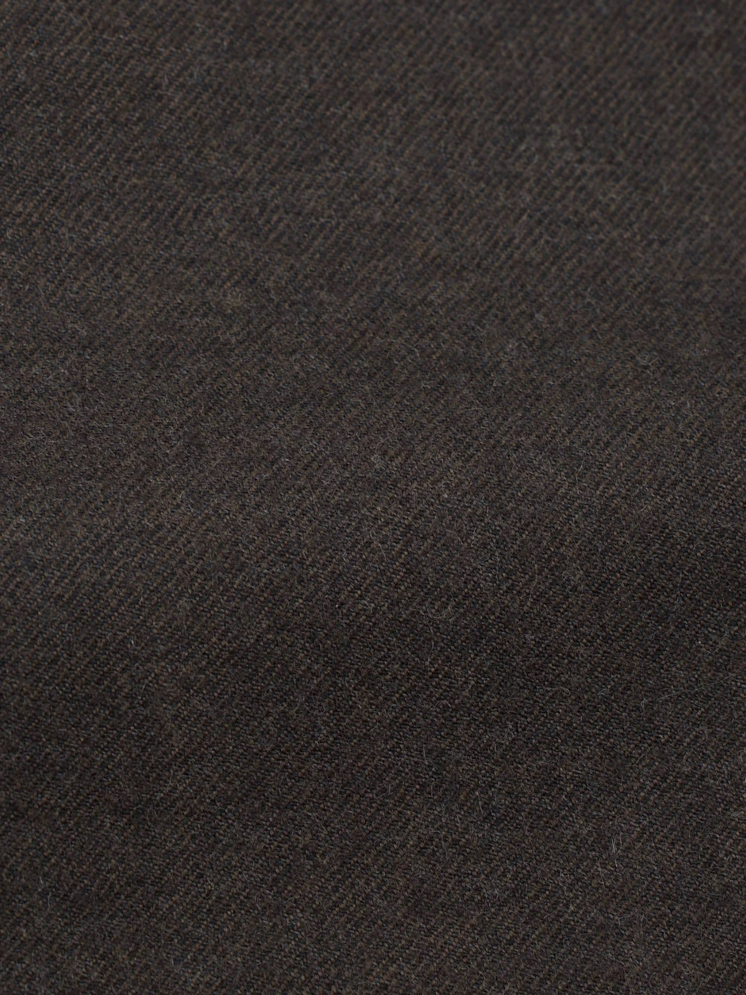 PT01 Chocolate Brown Wool-Flannel Winter Trousers