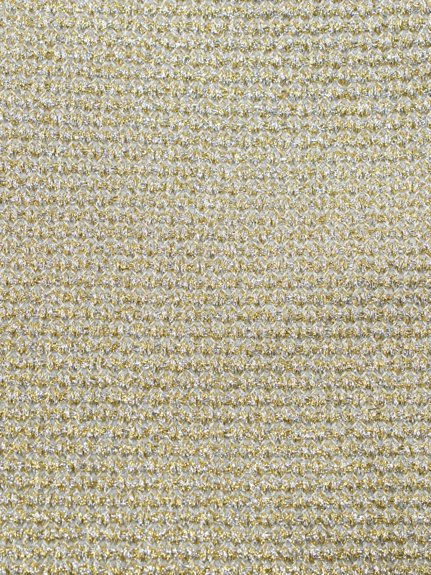 Lardini Metallic Gold & Silver Lurex-Yarn Gala Jacket