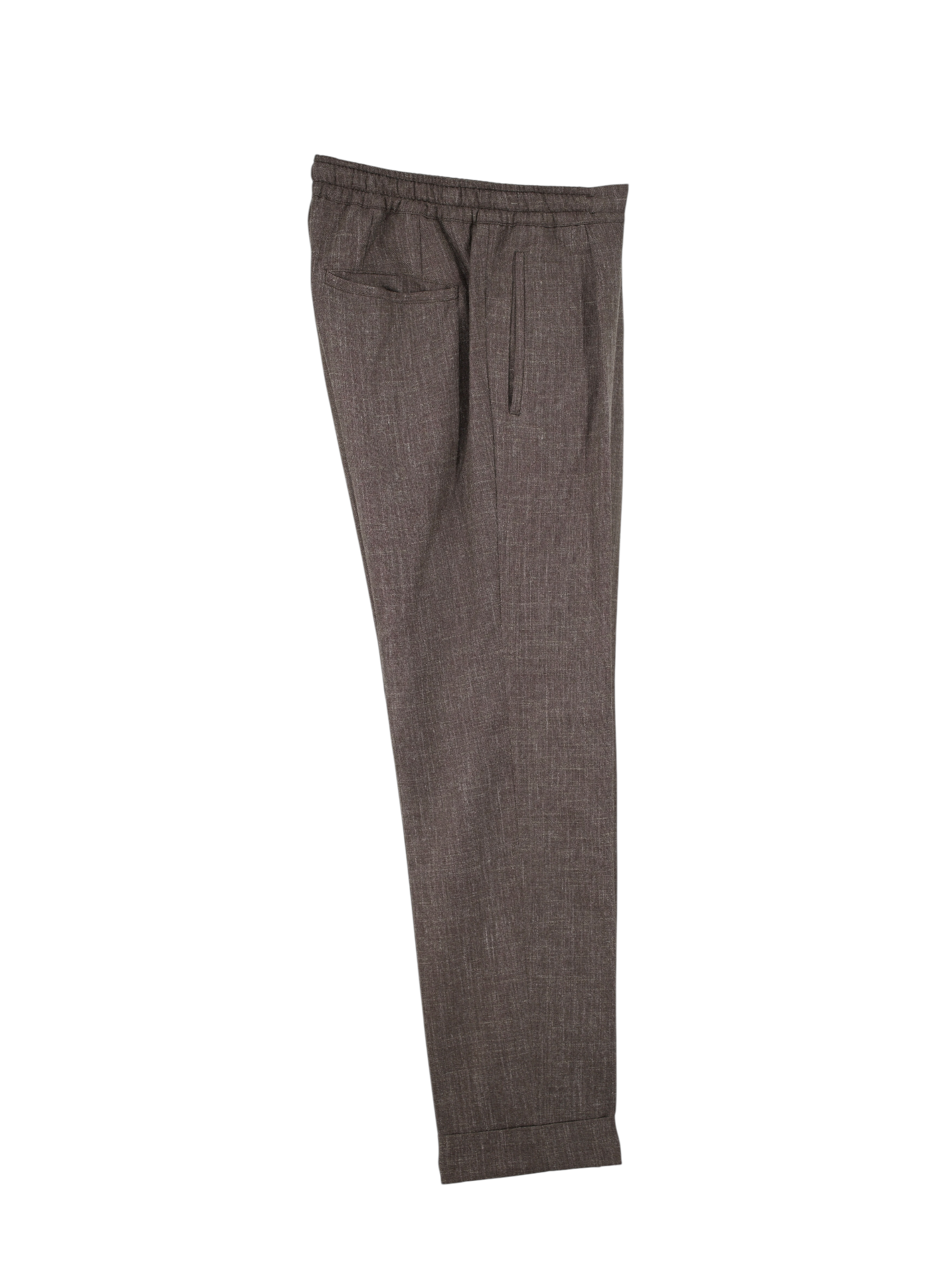 Kiton Brown Cashmere, Silk & Linen Melange Summer Suit